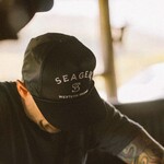 Seager Apparel Co Seager Snapback: Branded - Black
