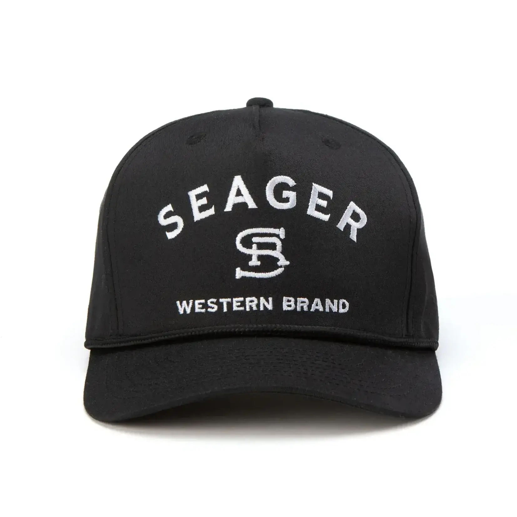 Seager Apparel Co Seager Snapback: Branded - Black