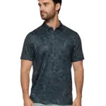 Flag and Anthem Manteca SS All Over Floral Performance Polo