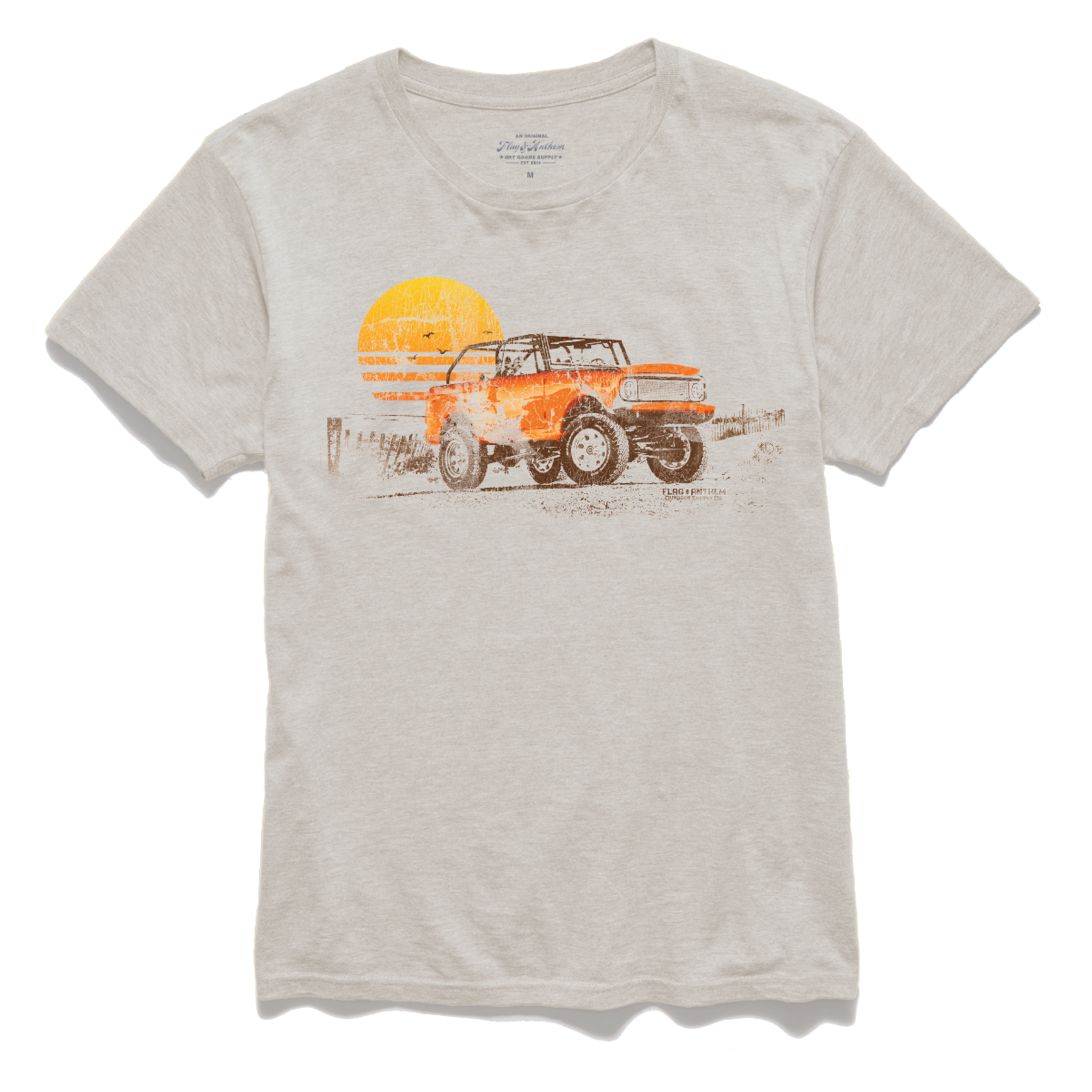 Flag and Anthem Beach Wheels SS Tee