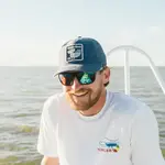 Howler Bros. Howler Bros Standard Hat: Pelican Postage: Steel Blue