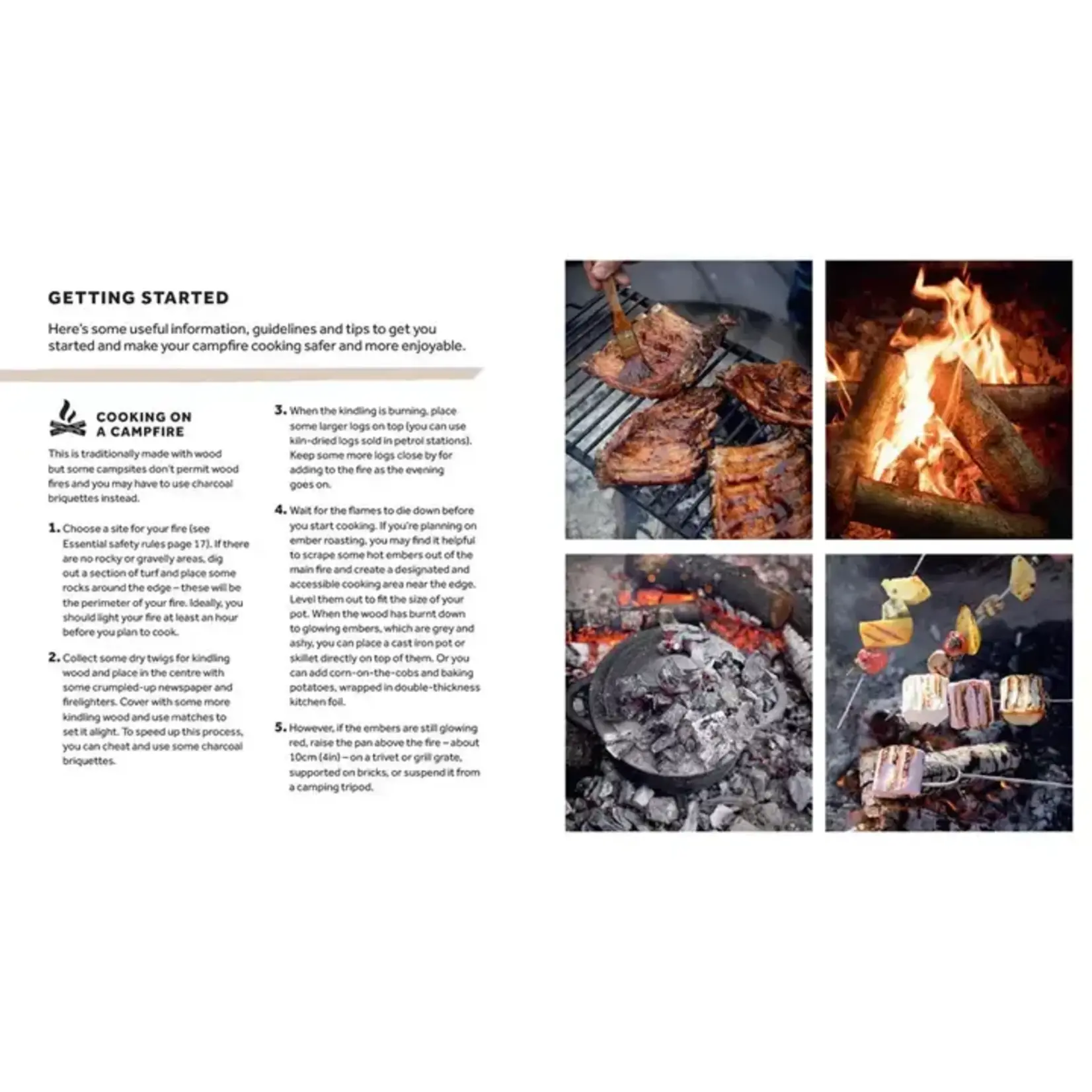 Harper Collins Publishing The Camping Cookbook by Heather Thomas