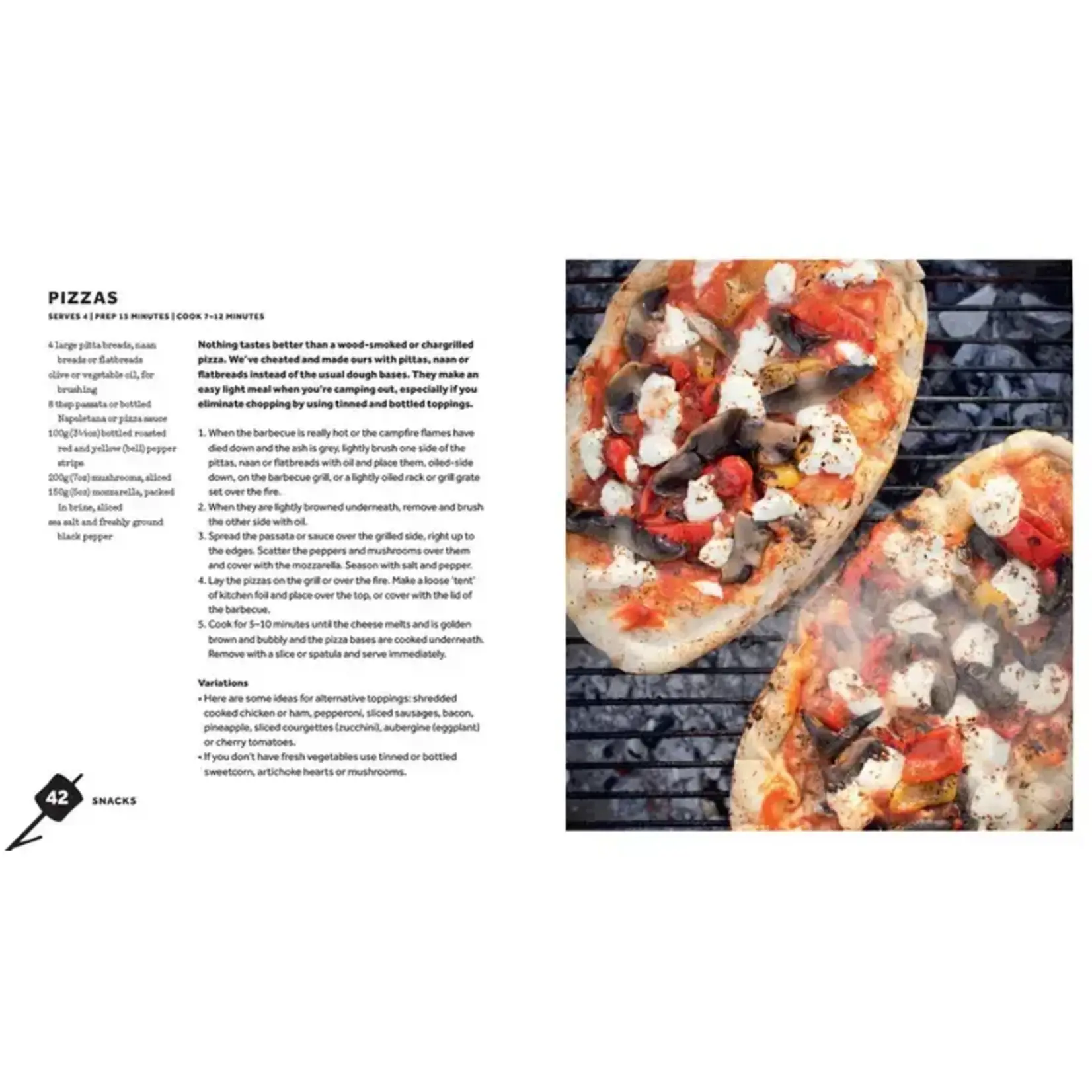 Harper Collins Publishing The Camping Cookbook by Heather Thomas