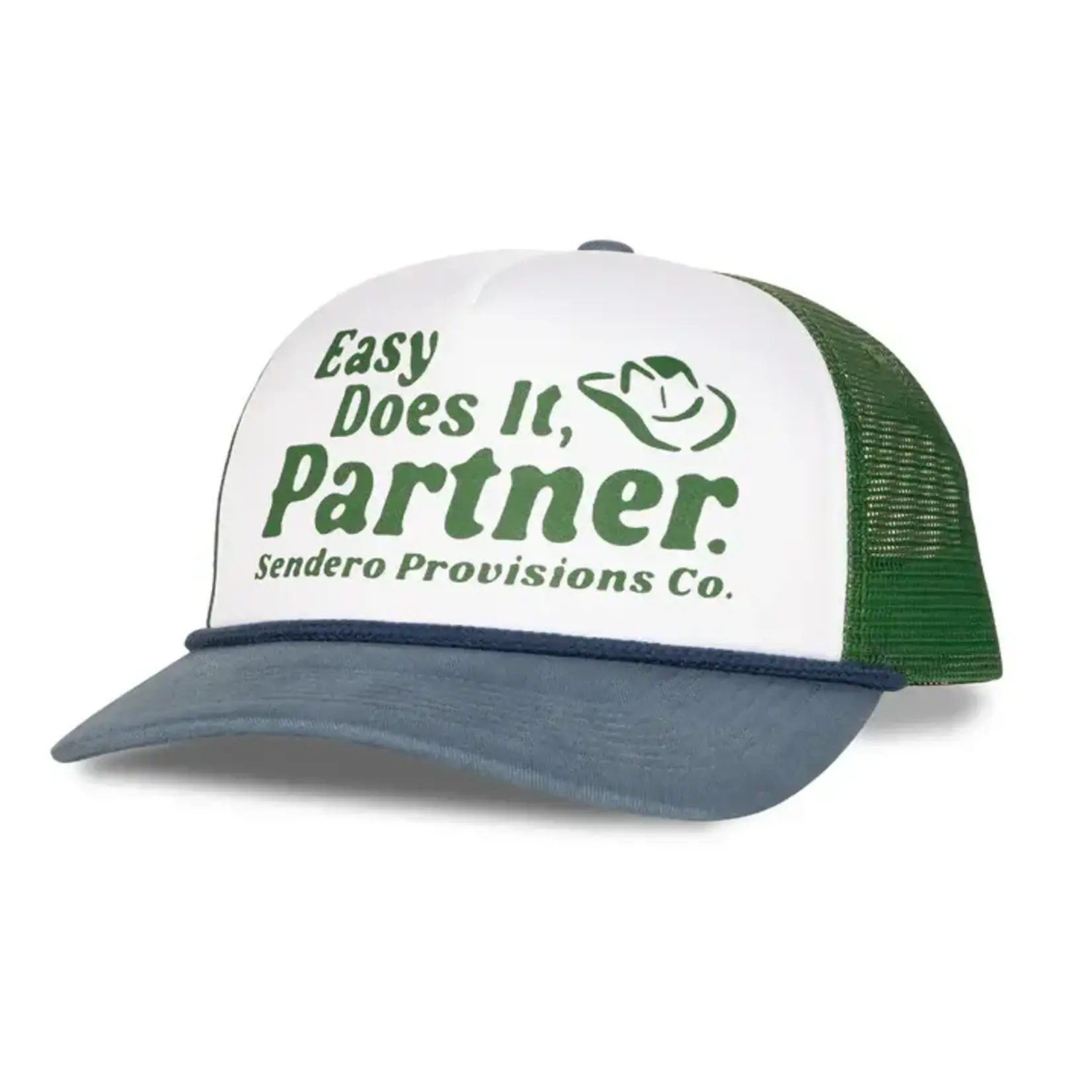 Sendero Provisions Sendero Easy Does It Hat: Green/White