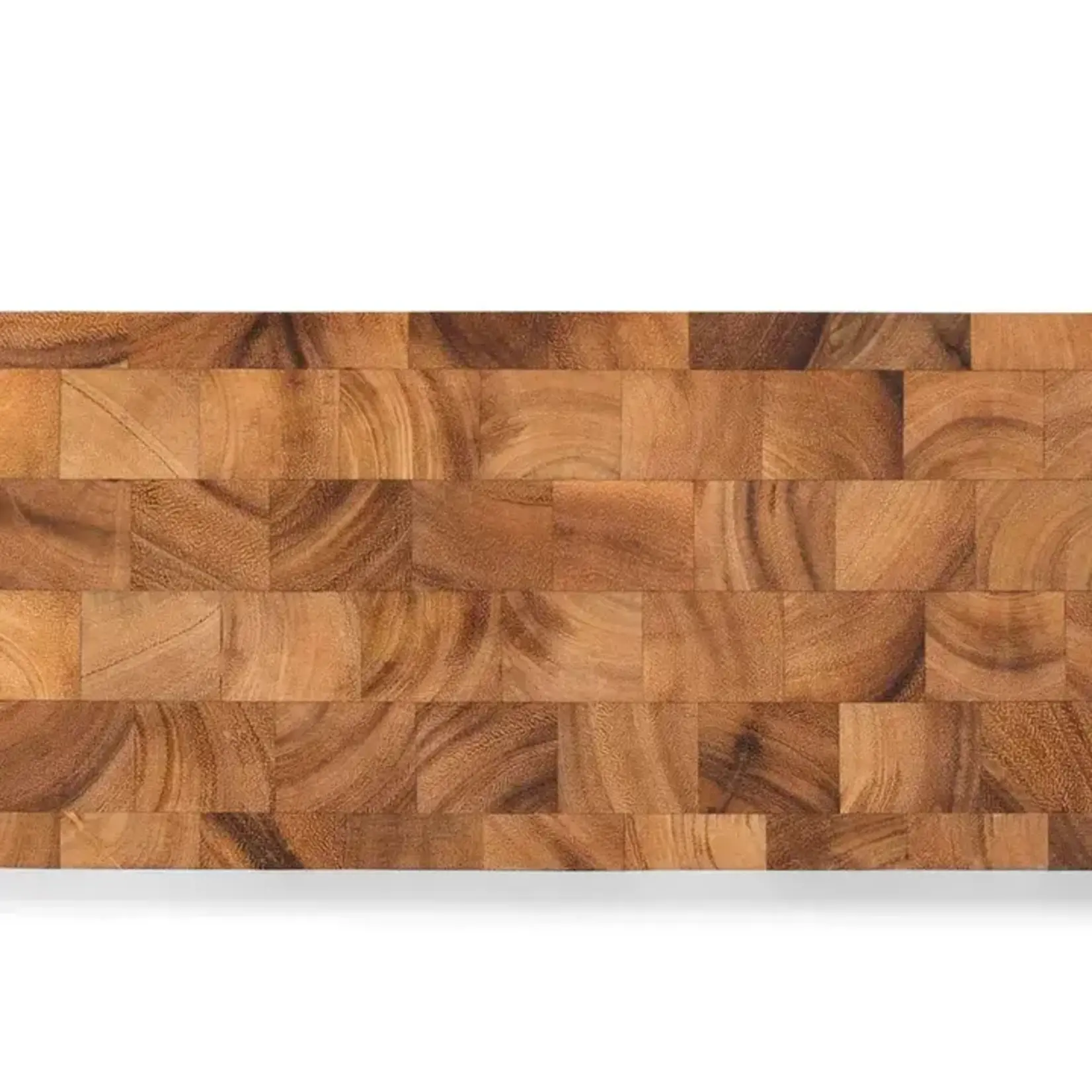 Fox Run - Outset Ironwood End Grain Cheese & Charcuterie Board Acacia 15" X 6.25"