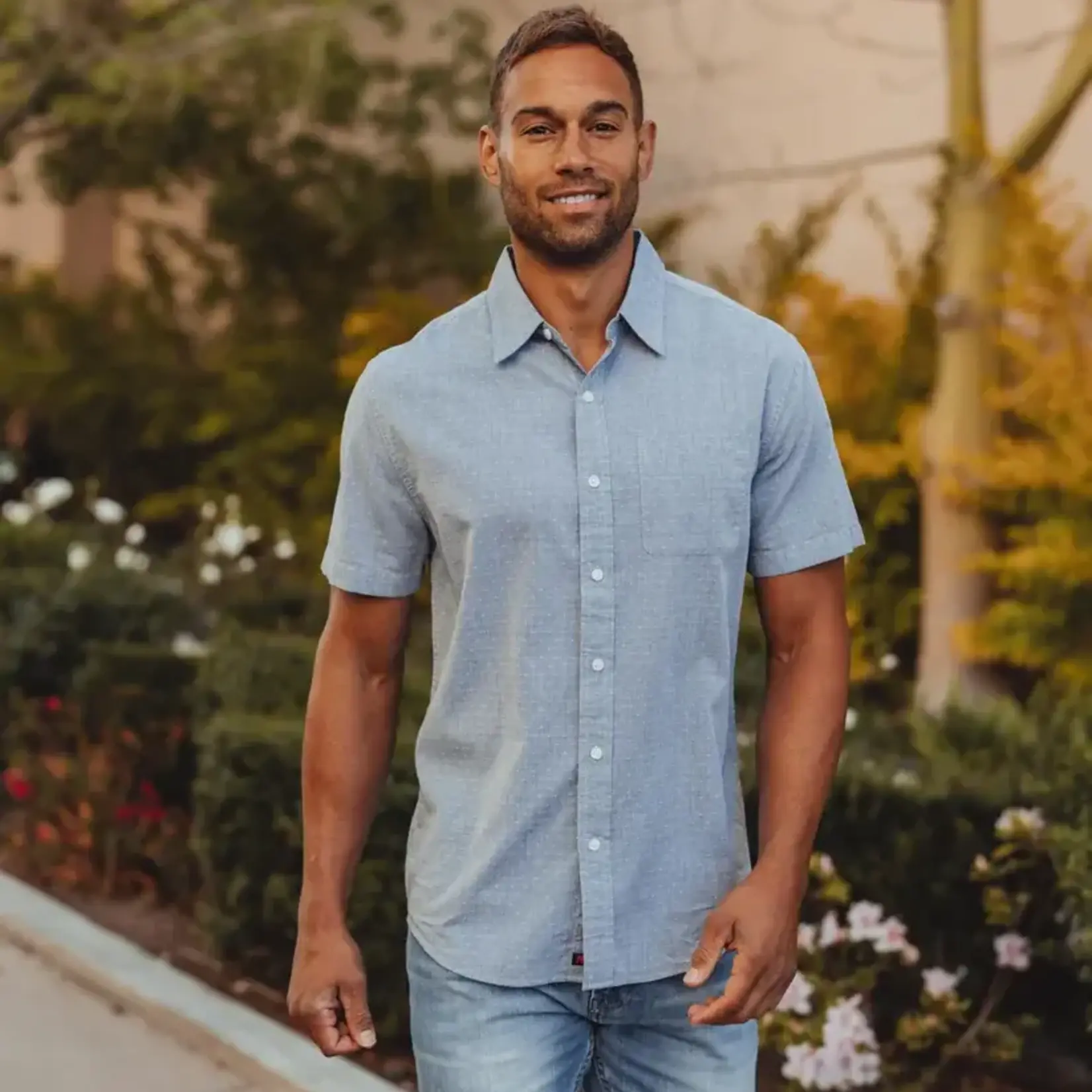 The Normal Brand Freshwater SS Button-Up