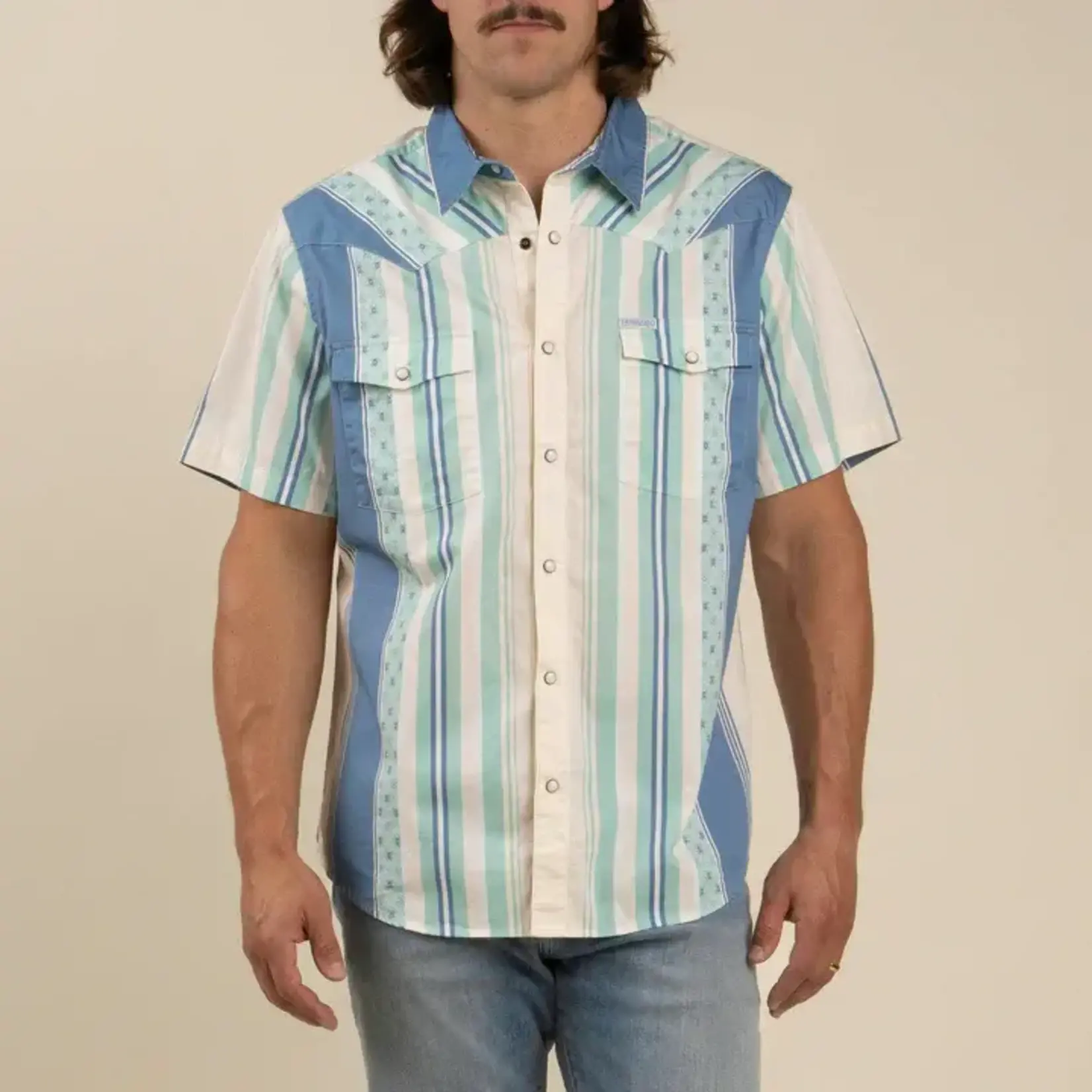 Sendero Provisions Sendero: Serape Pearl Snap SS