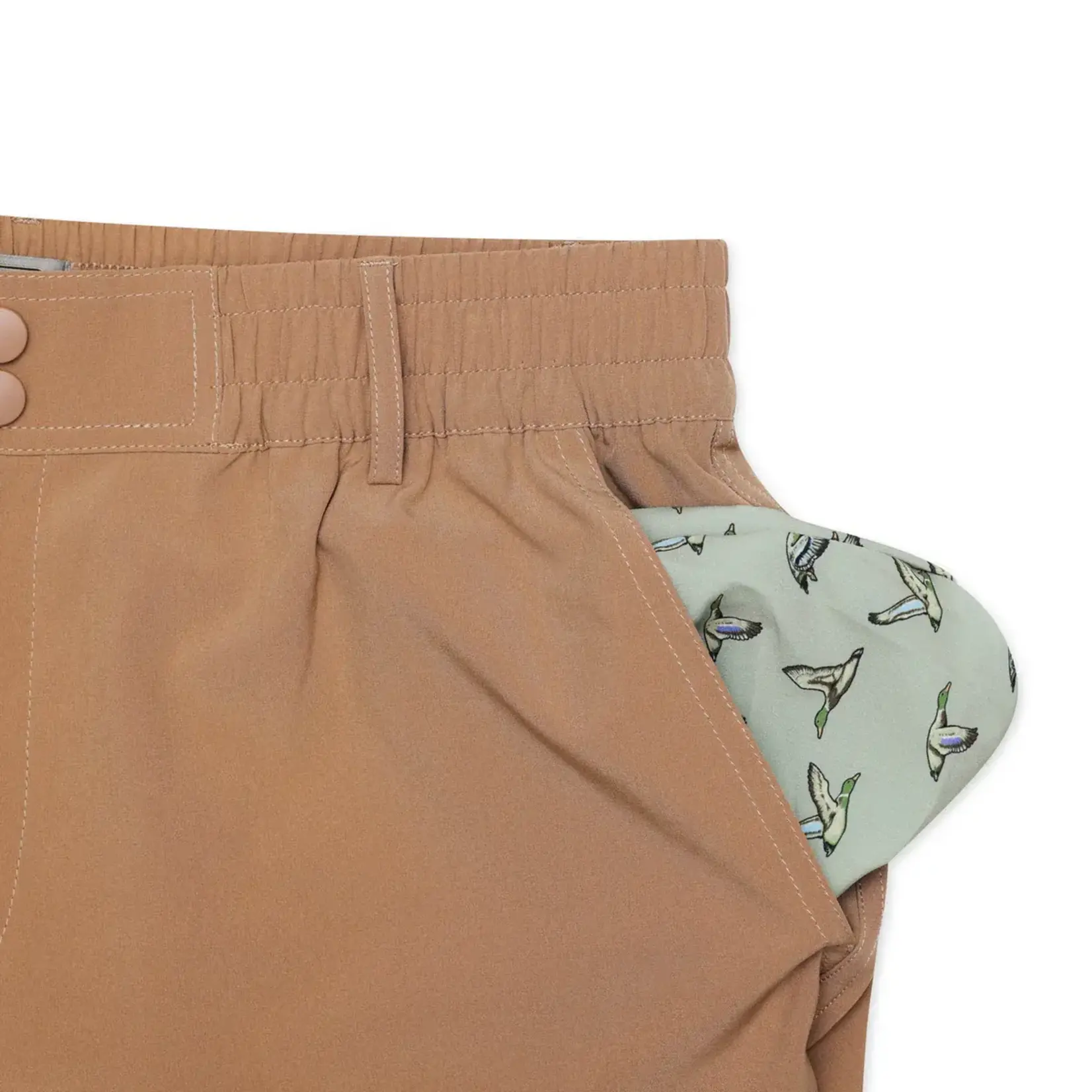 Burlebo Everyday Shorts-Desert Tan/Duck Pocket