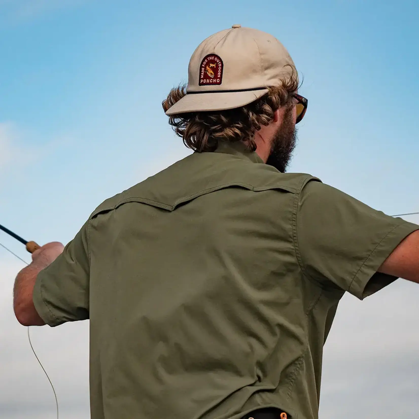 Poncho Outdoors Redfish Rope Hat