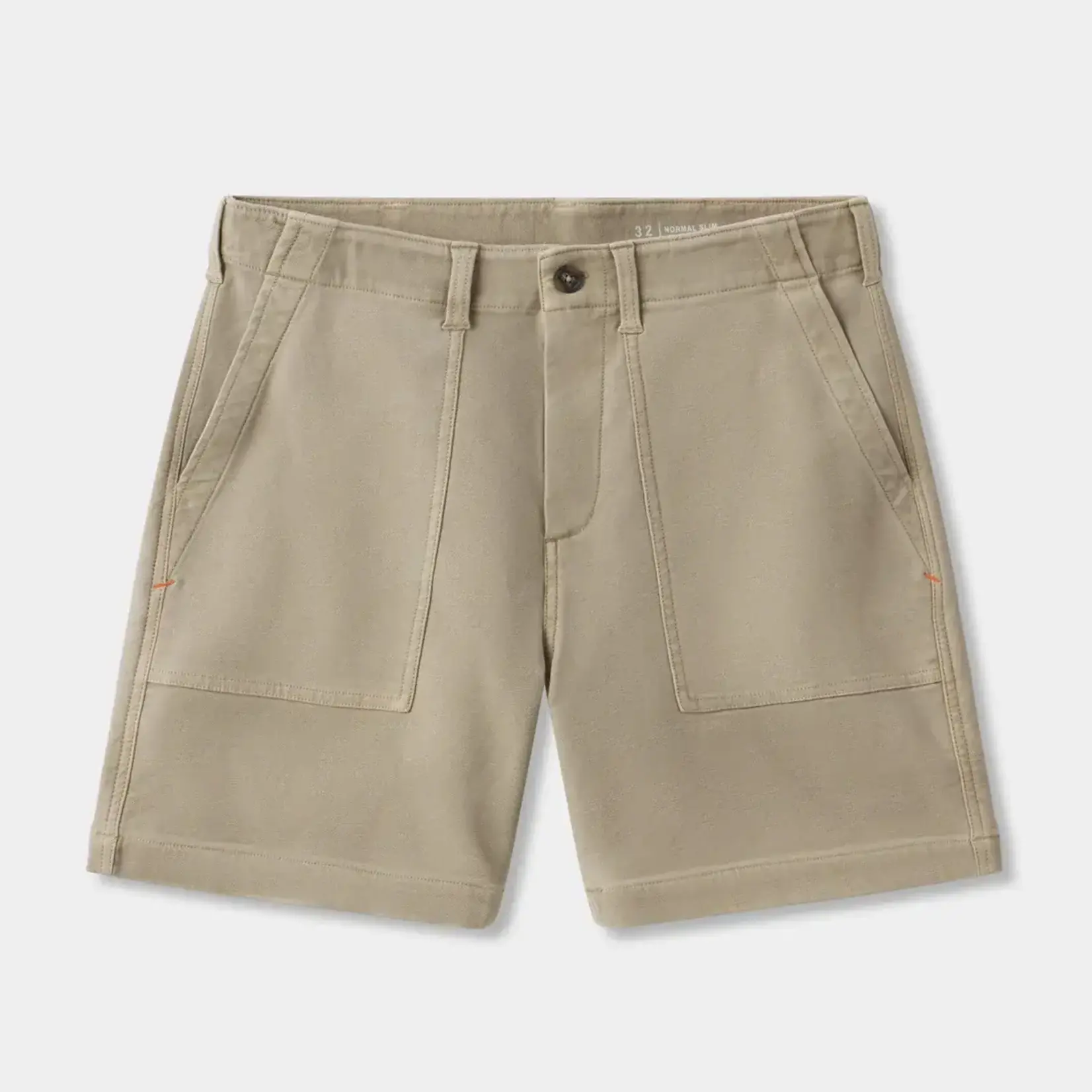 The Normal Brand Comfort Terry Utility Short - Sand Dune