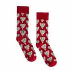 Bonfolk Bonfolk - Elephant Crimson Sock