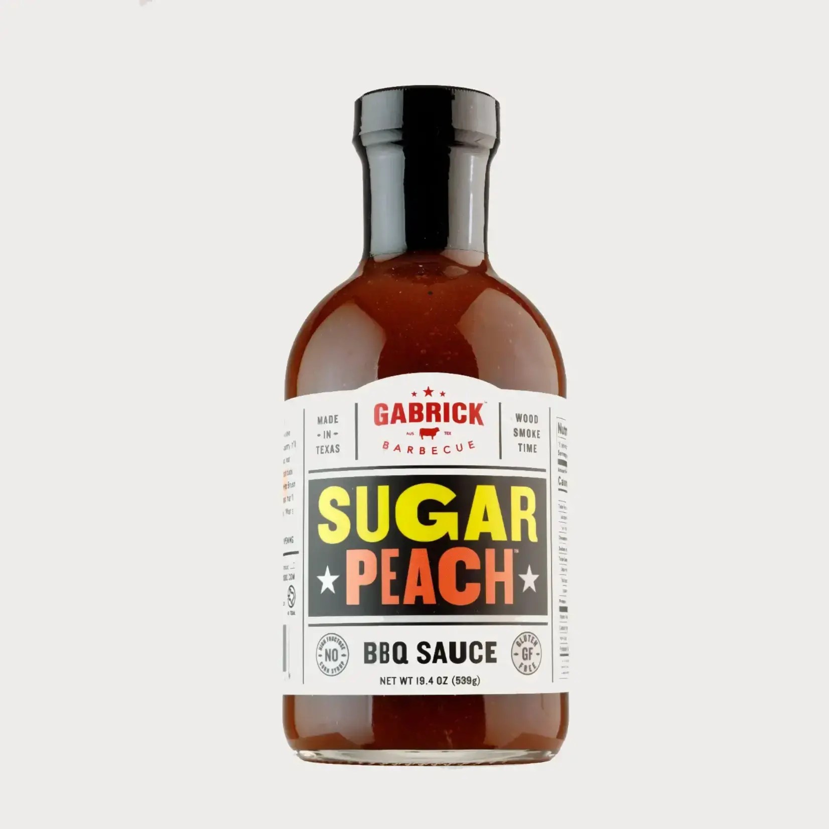 Gabrick BBQ Sauce Co. Sugar Peach BBQ Sauce