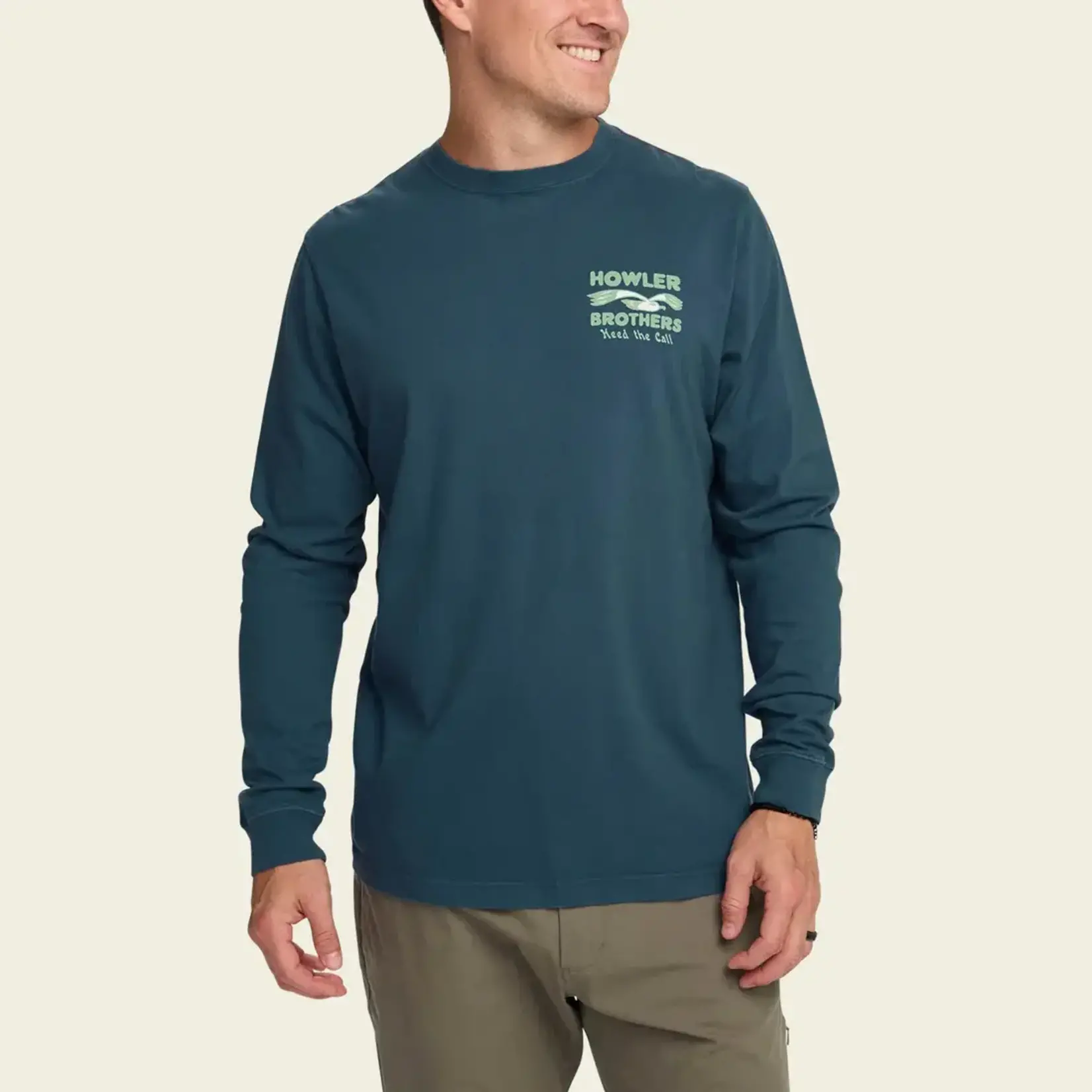 Howler Bros. Cotton T - LS - Flocka Seagulls