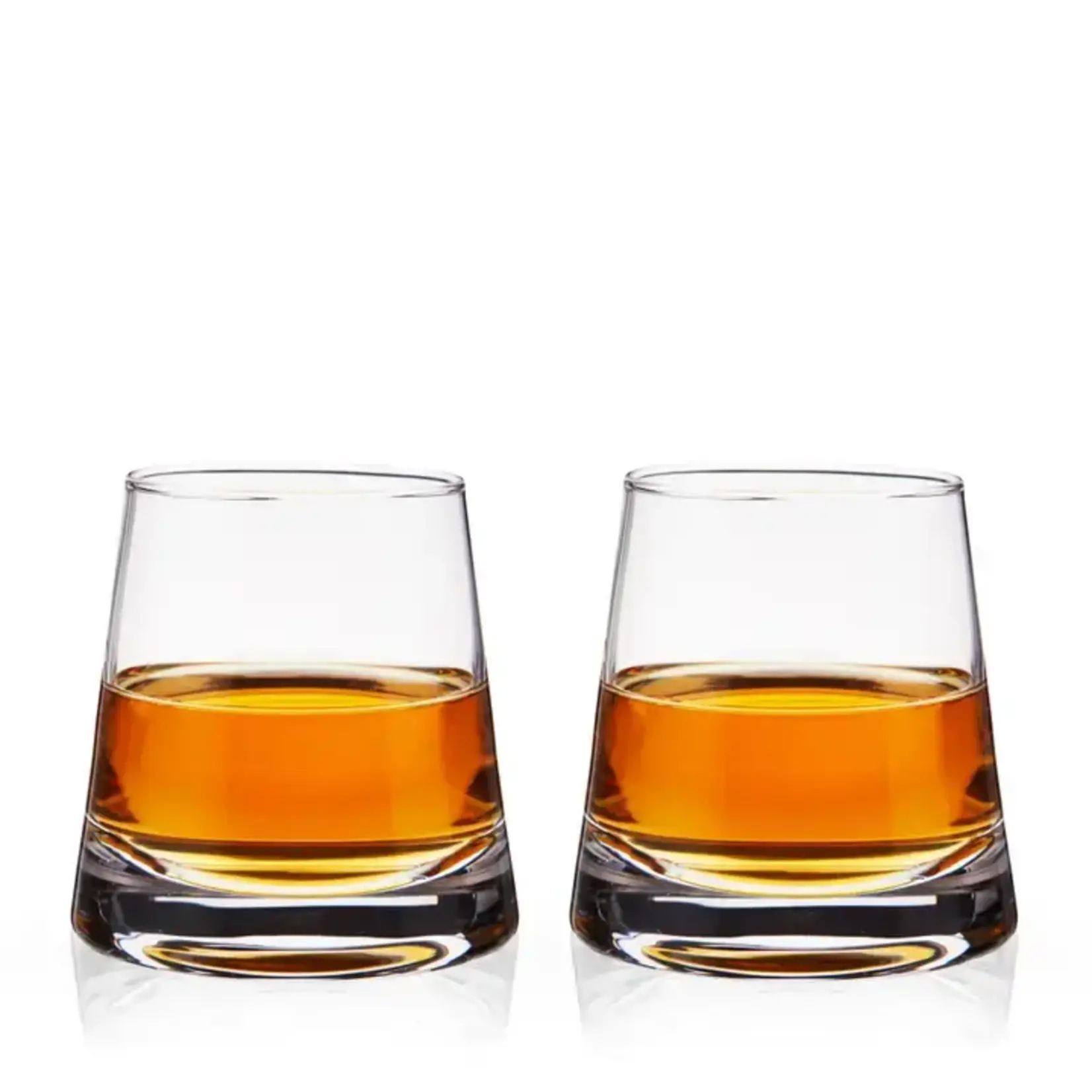 Viski Raye Burke Crystal Whiskey Glass Set (2)