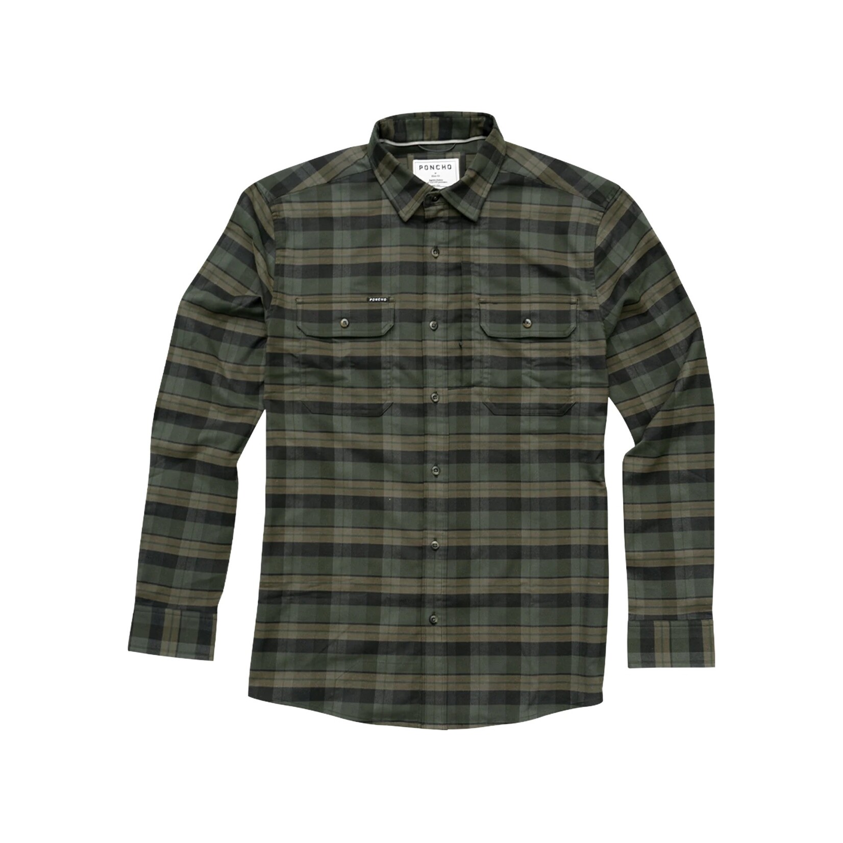 Poncho Outdoors The Kodiak - LS Flannel