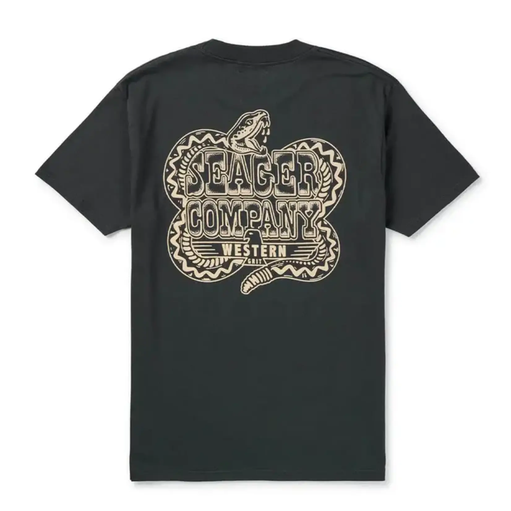 Seager Apparel Co Rattler Tee VIntage Black