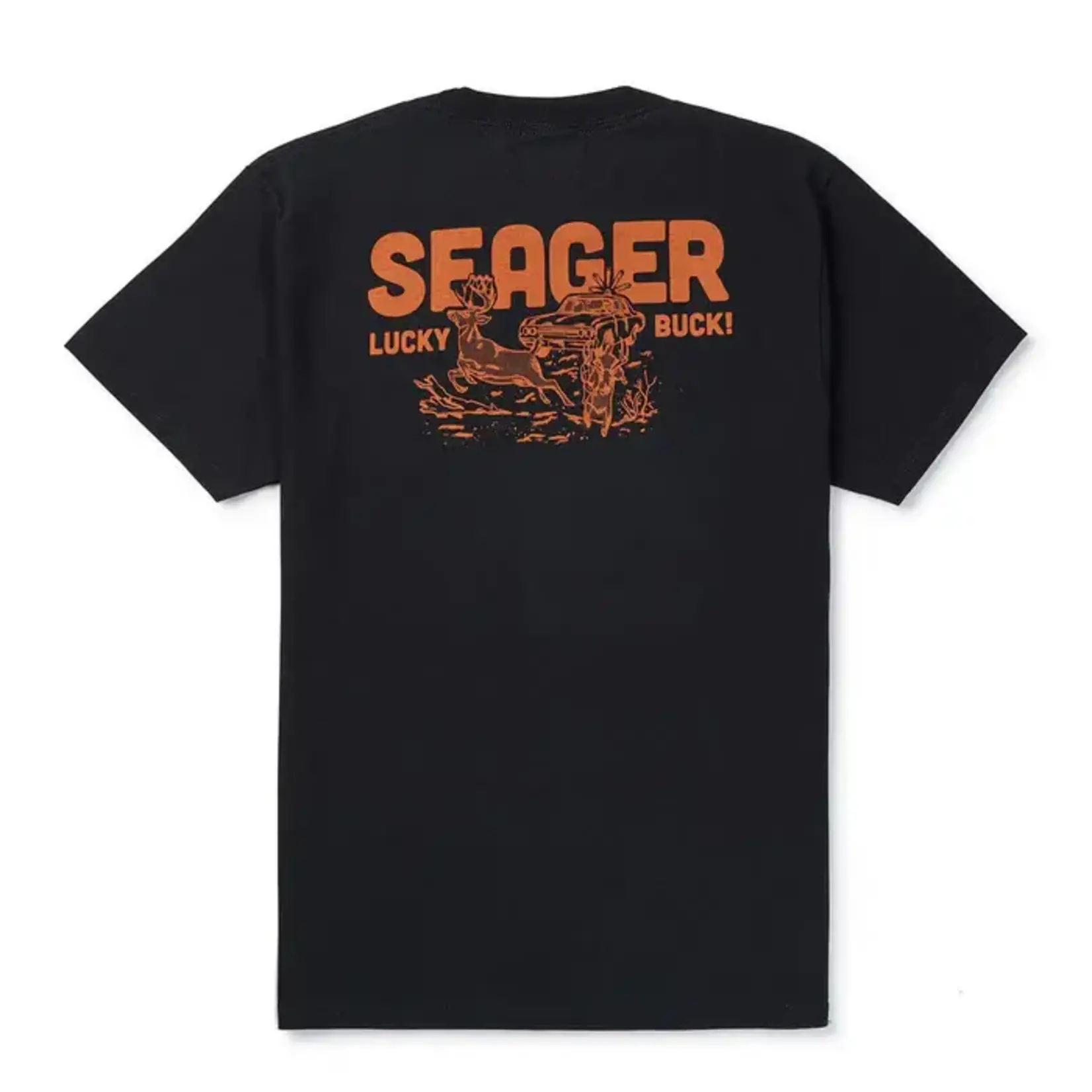 Seager Apparel Co Lucky Buck Tee Black