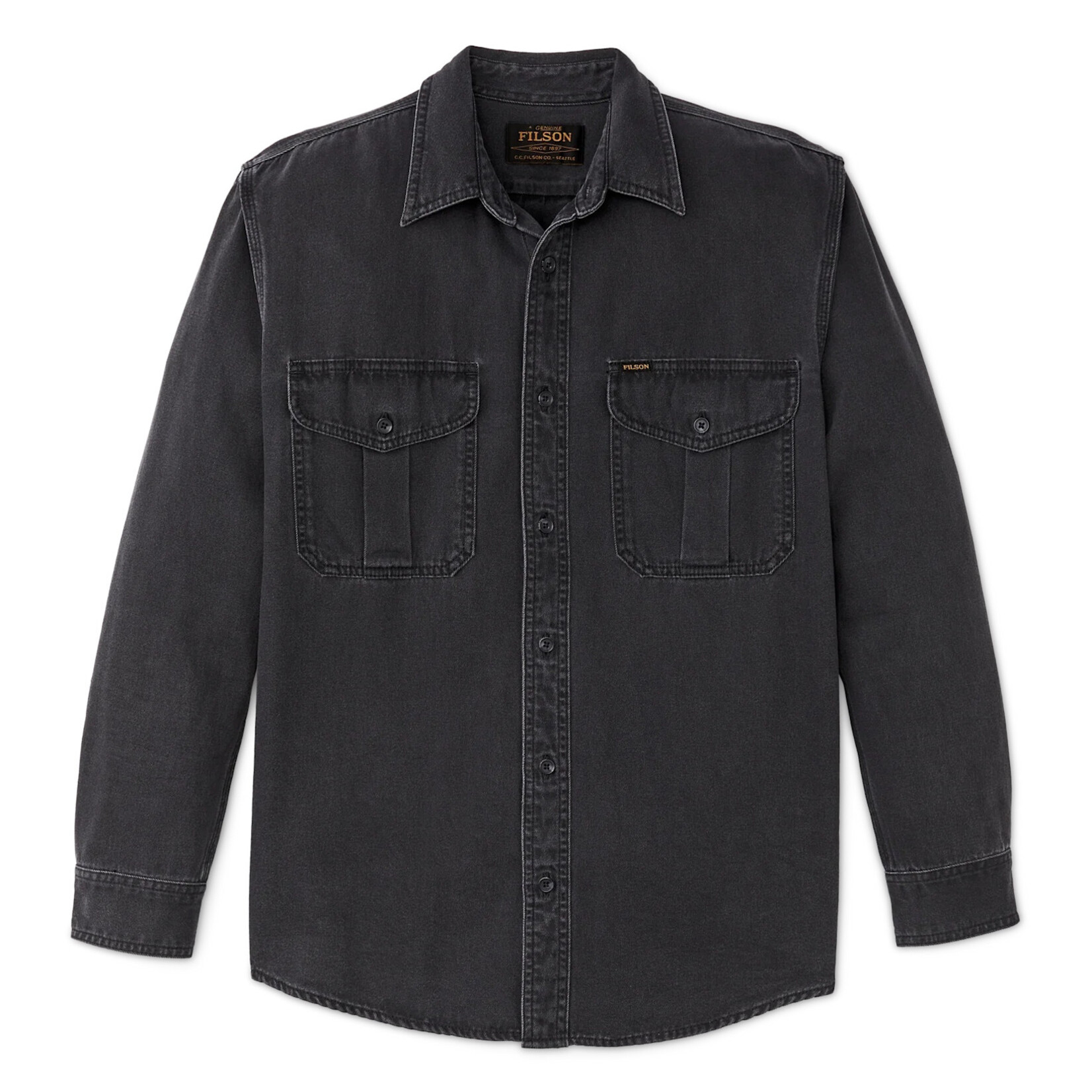 Filson Black Denim Guide Shirt