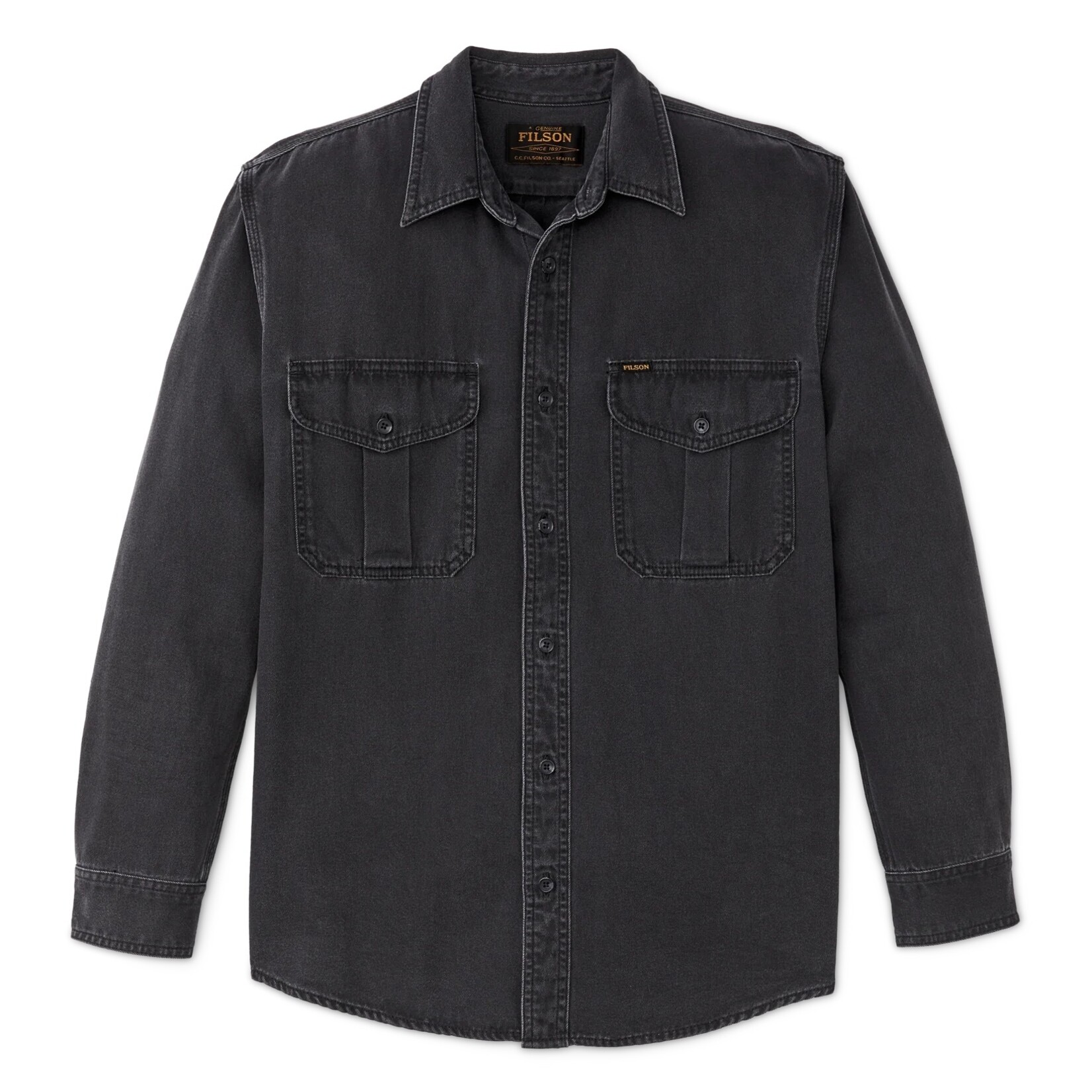 Filson Black Denim Guide Shirt