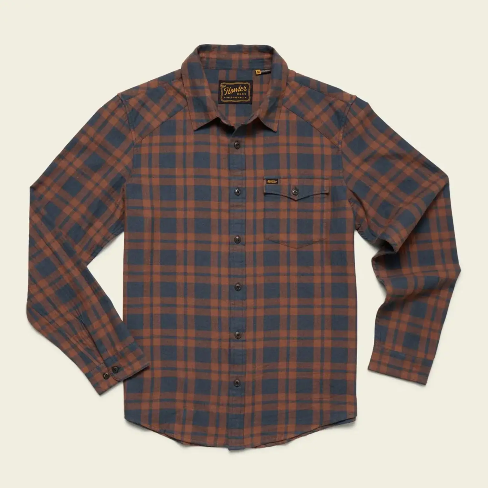 Howler Bros. La Grange Lightweight Flannel - Cohen Plaid: Stargazer