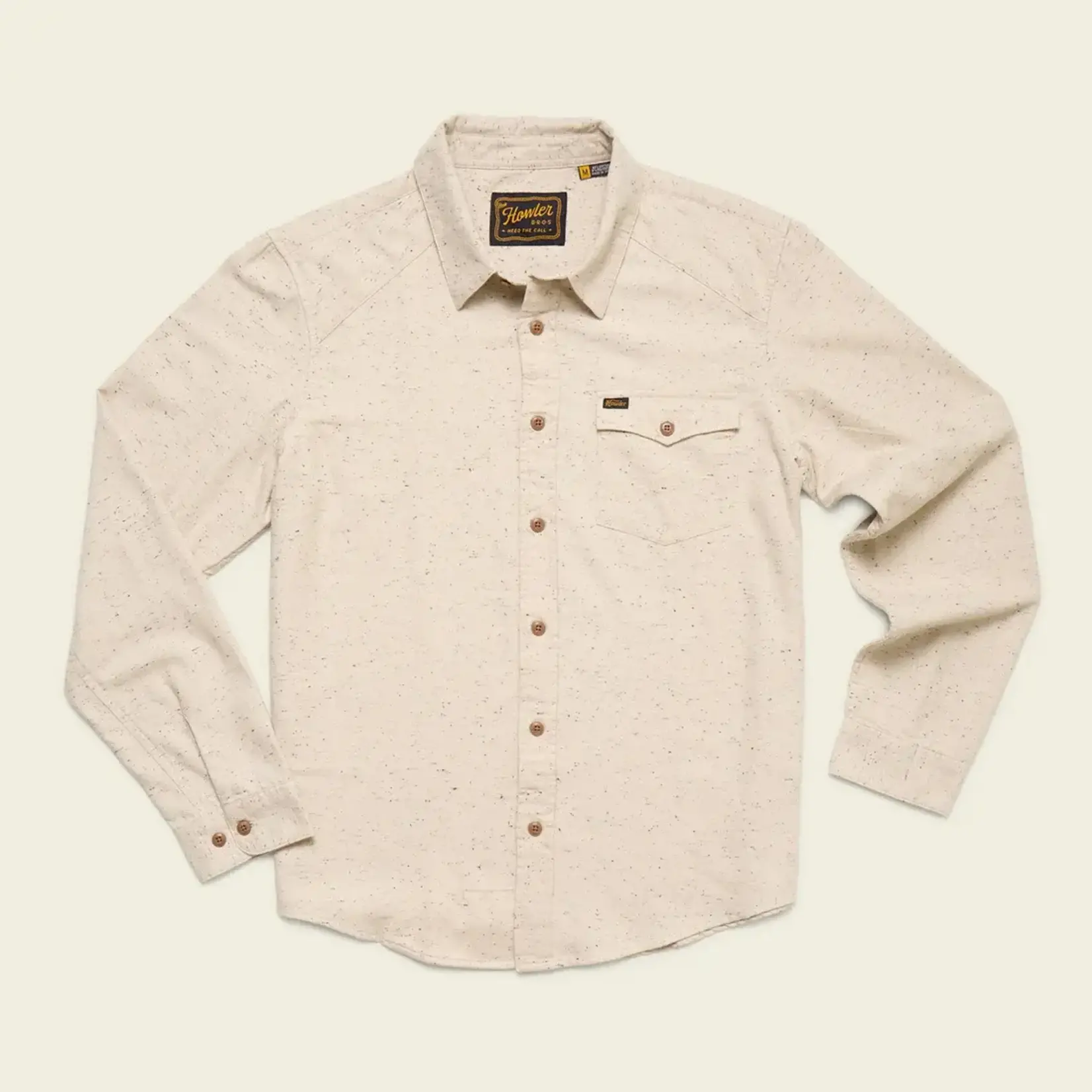 Howler Bros. La Grange Lightweight Flannel - Speckled Sand