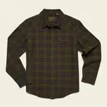 Howler Bros. La Grange Lightweight Flannel - Cohen Plaid: Dark Olive