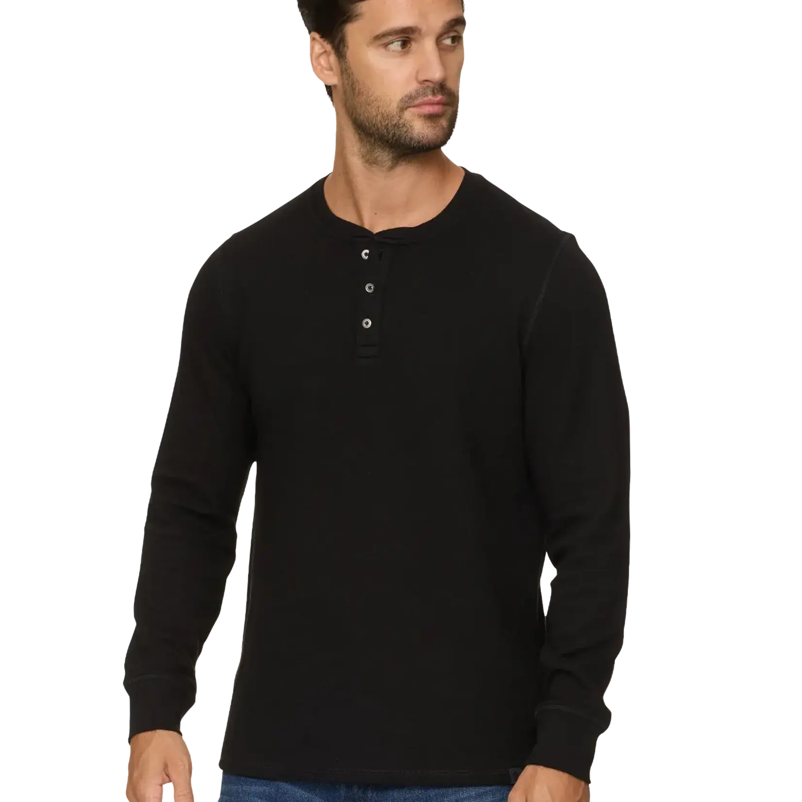 Flag and Anthem Chatsworth LS Soft Waffle Henley