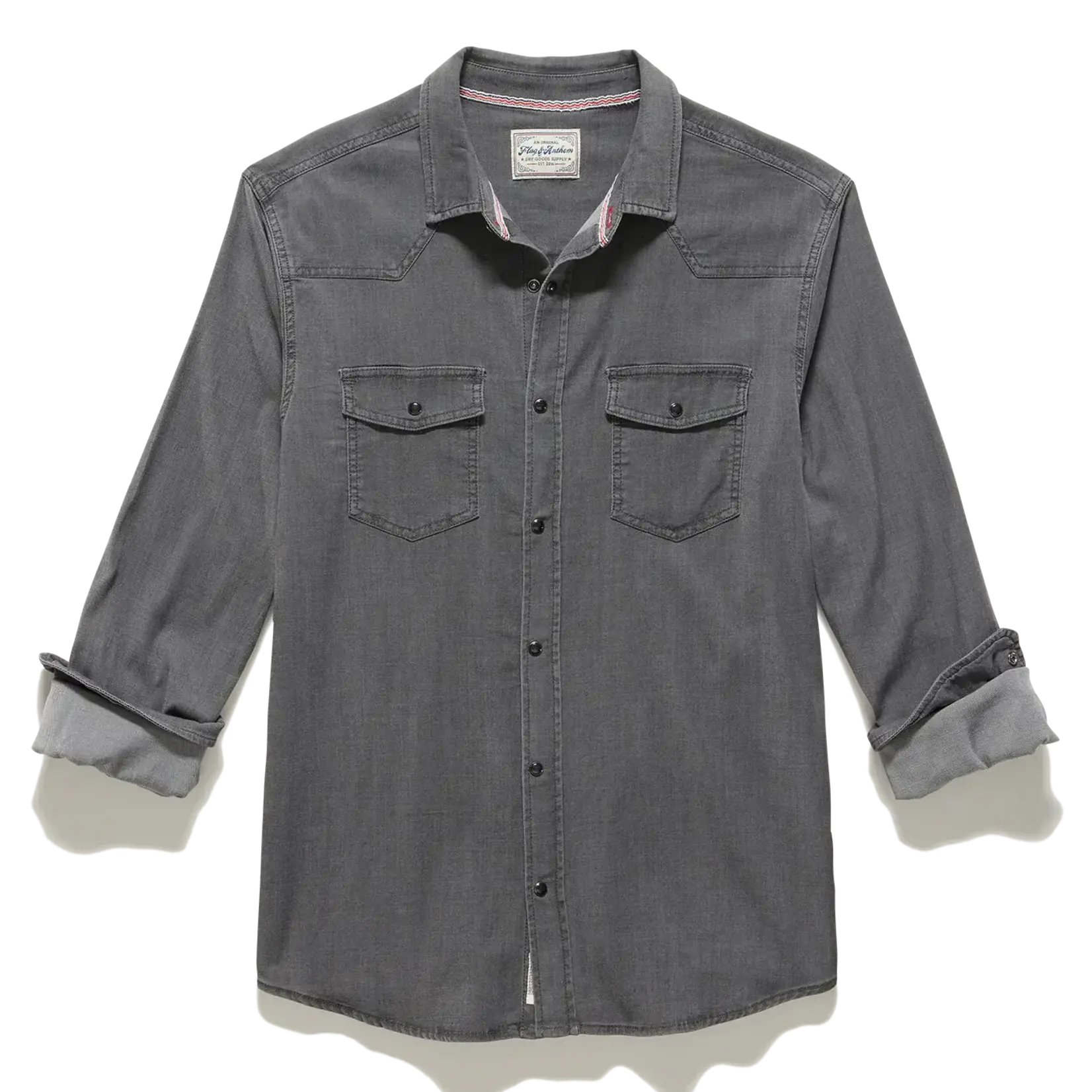 Flag and Anthem Sacramento Stretch Chambray Western Shirt
