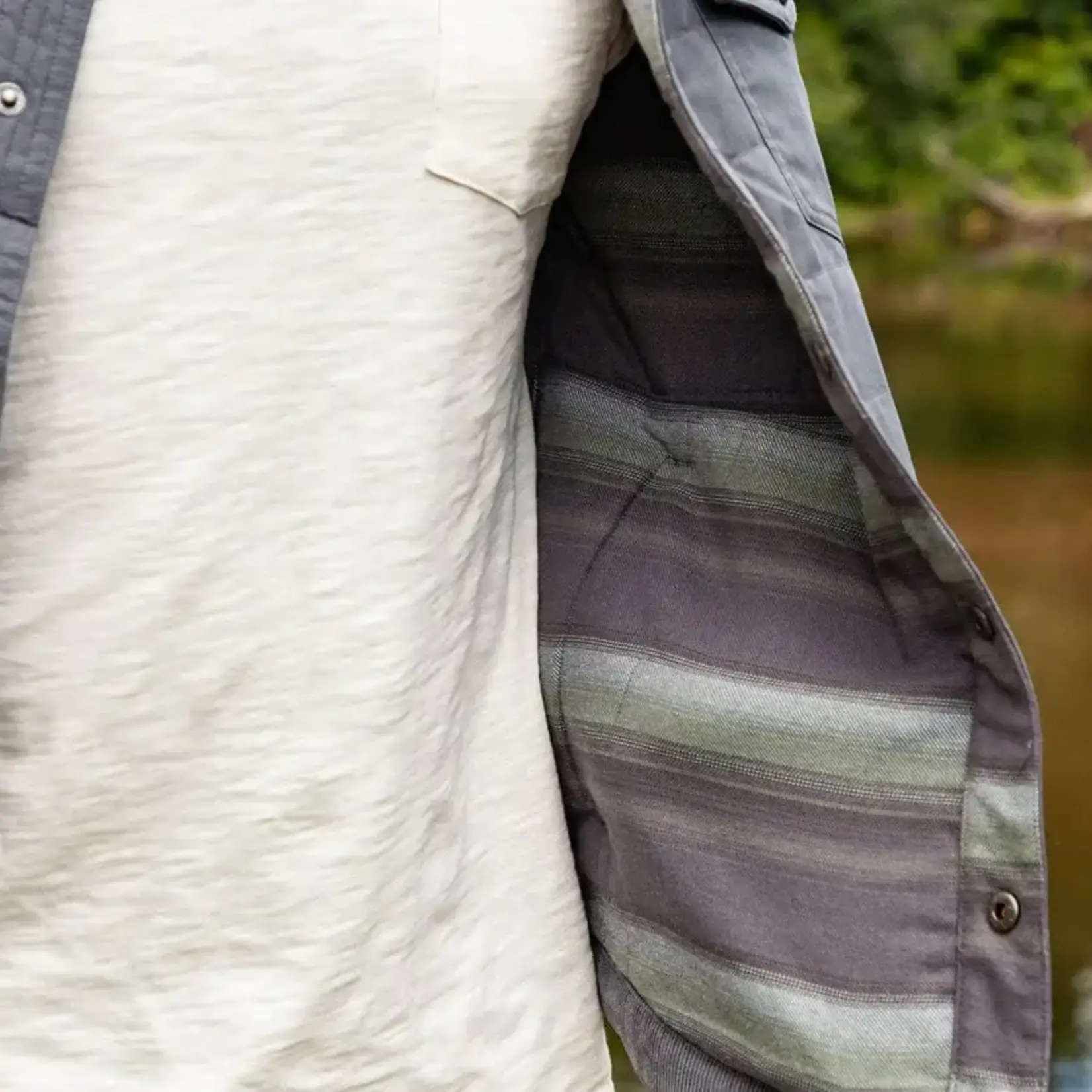 Criquet Quilted Waxed Shacket