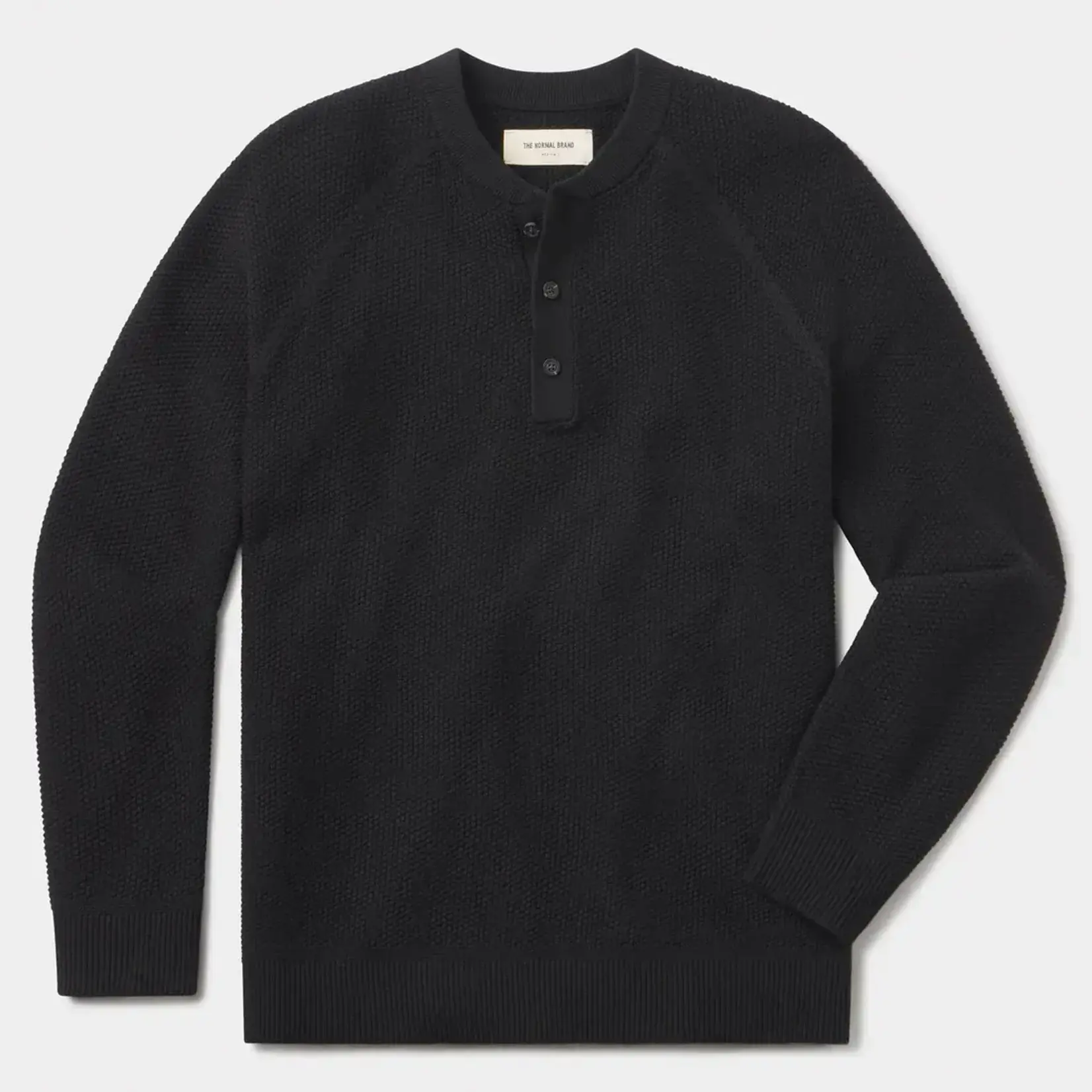 The Normal Brand COOLMAX Textured Sweater Henley