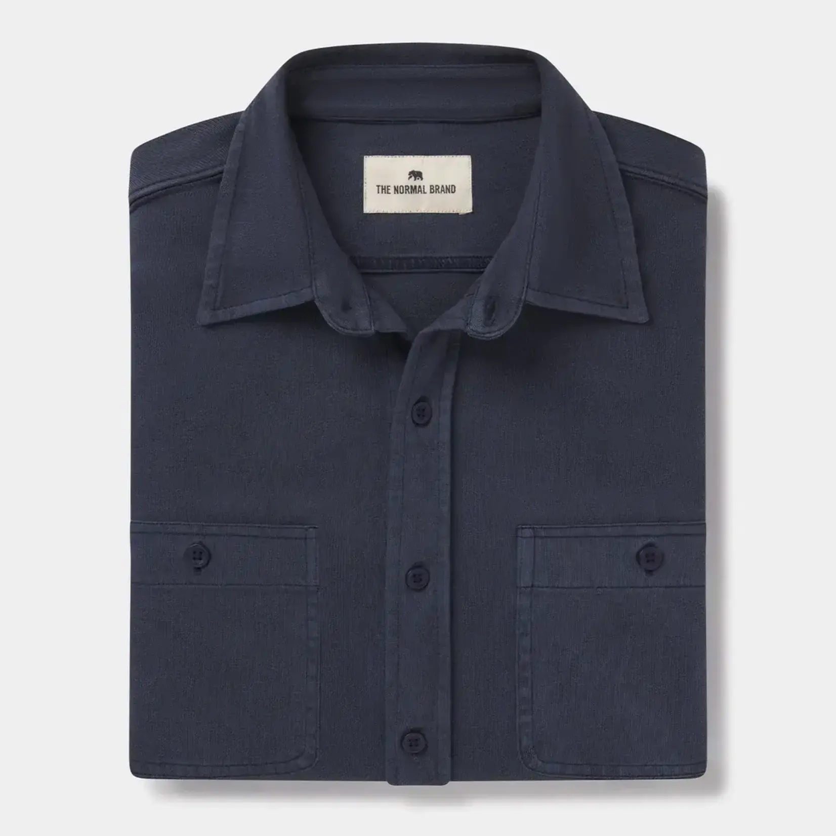 The Normal Brand Lennox Jersey Button Up
