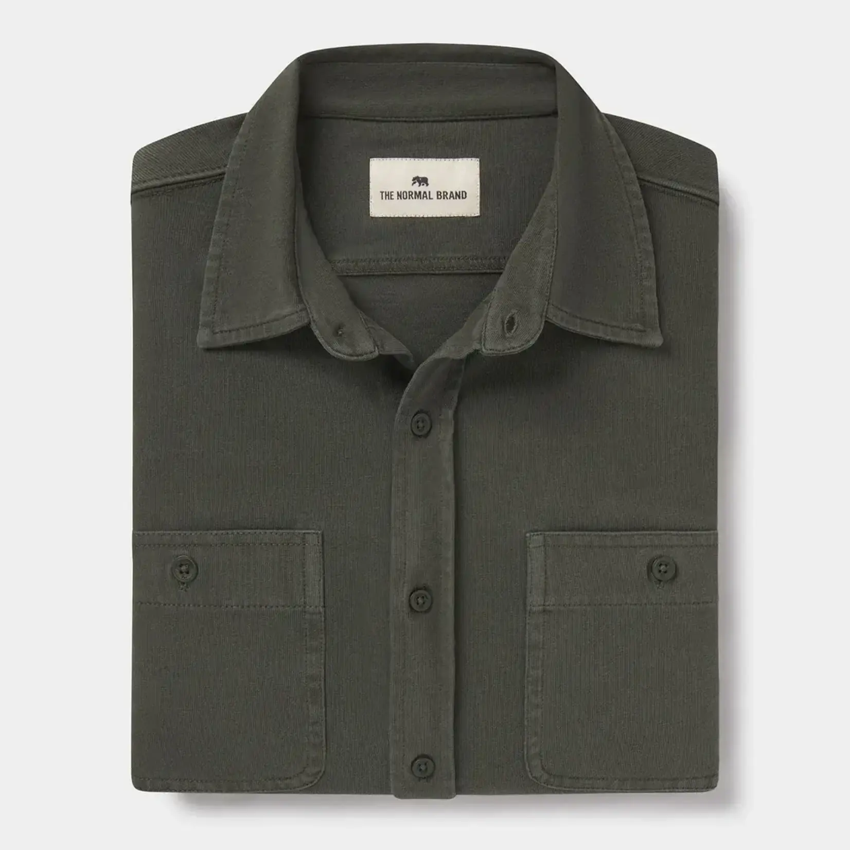 The Normal Brand Lennox Jersey Button Up