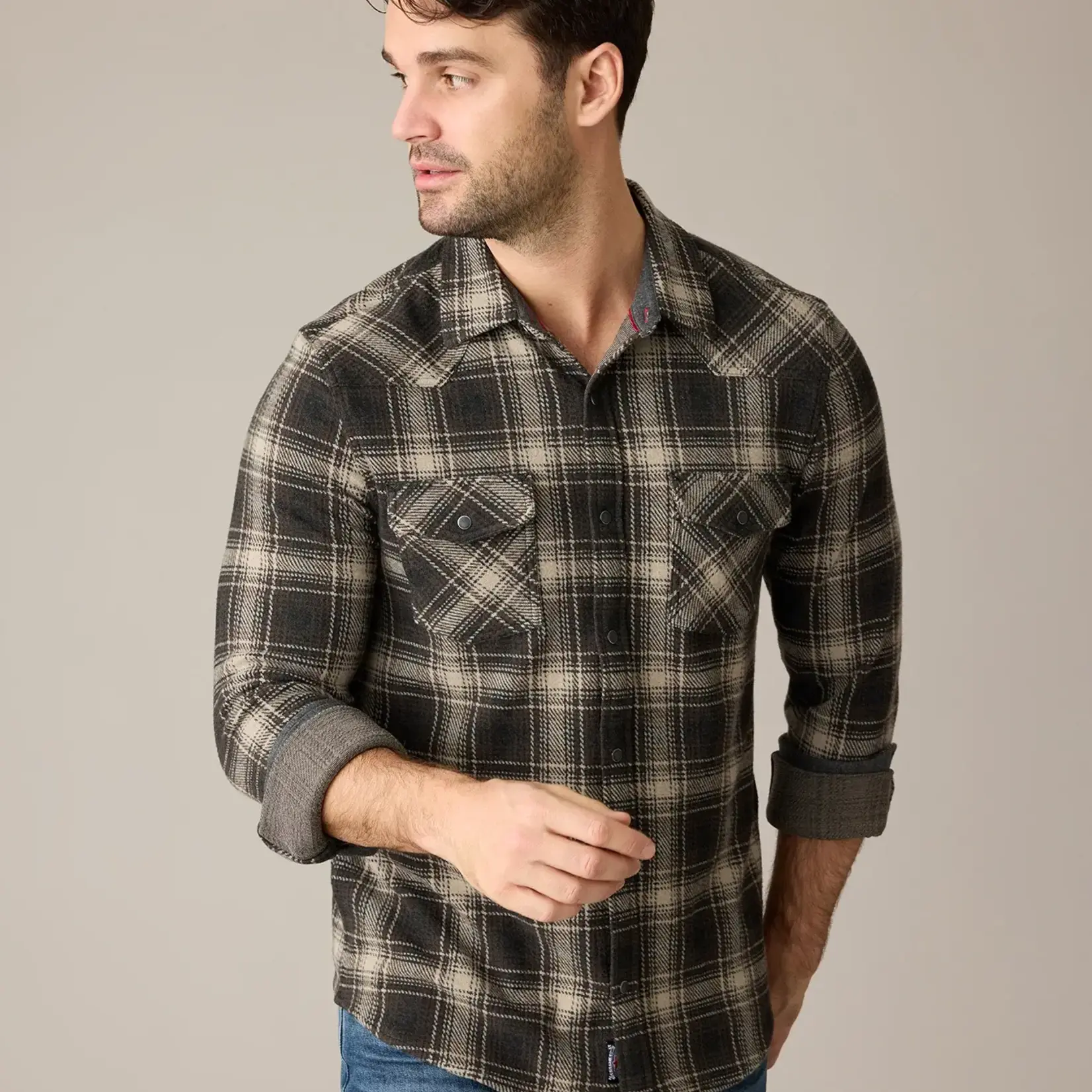 Flag and Anthem Desert Son Hero Stretch Flannel Shirt