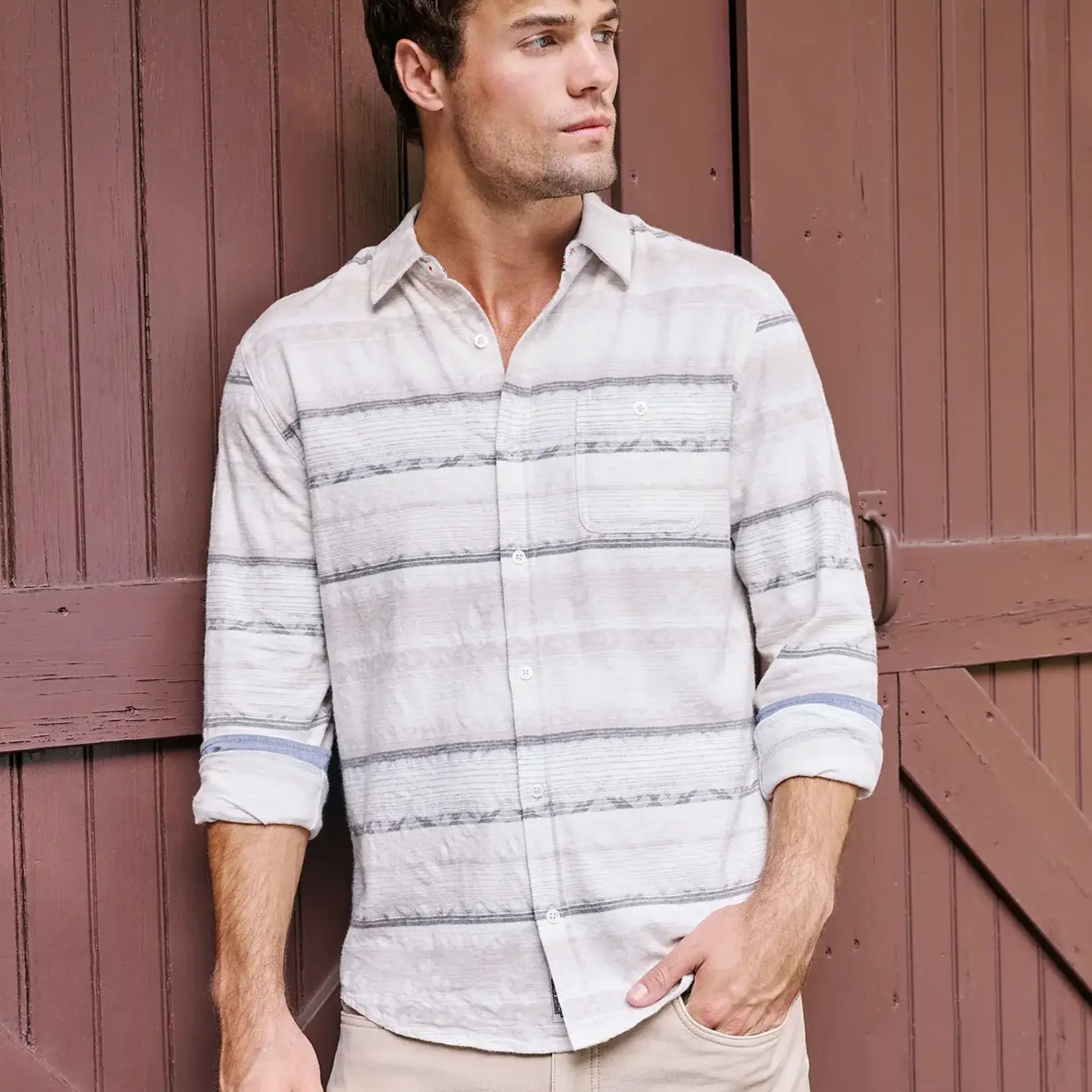 Flag and Anthem Latimer LS Southwest Flannel Shirt