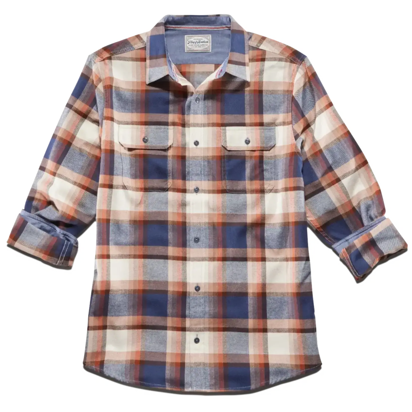 Flag and Anthem Peters LS Flannel Button Down