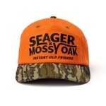 Seager Apparel Co Mossy Oak Snapback - Orange/Camo