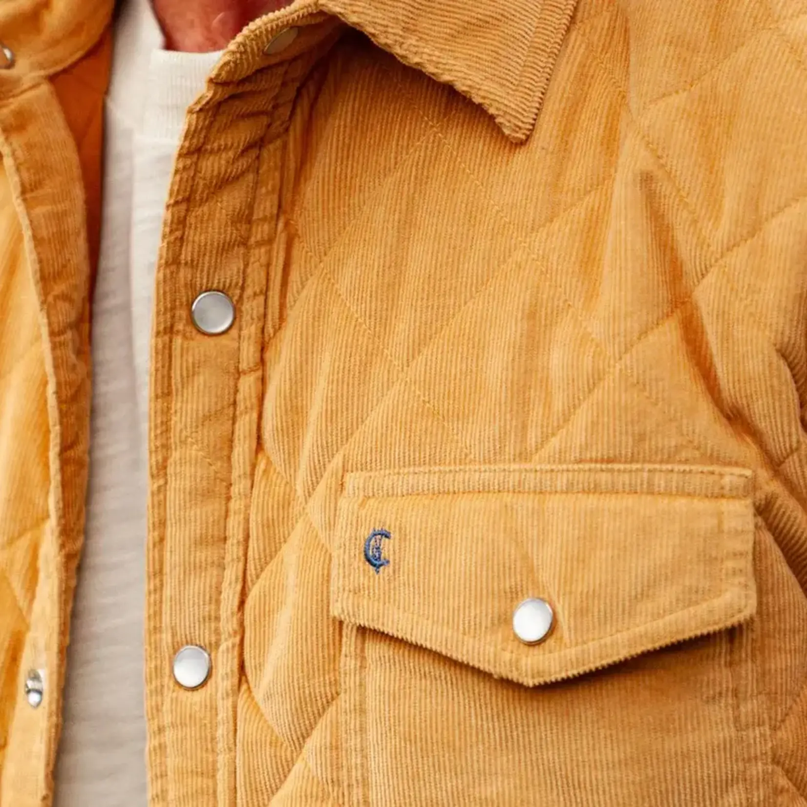 Criquet Corduroy Quilted Shacket