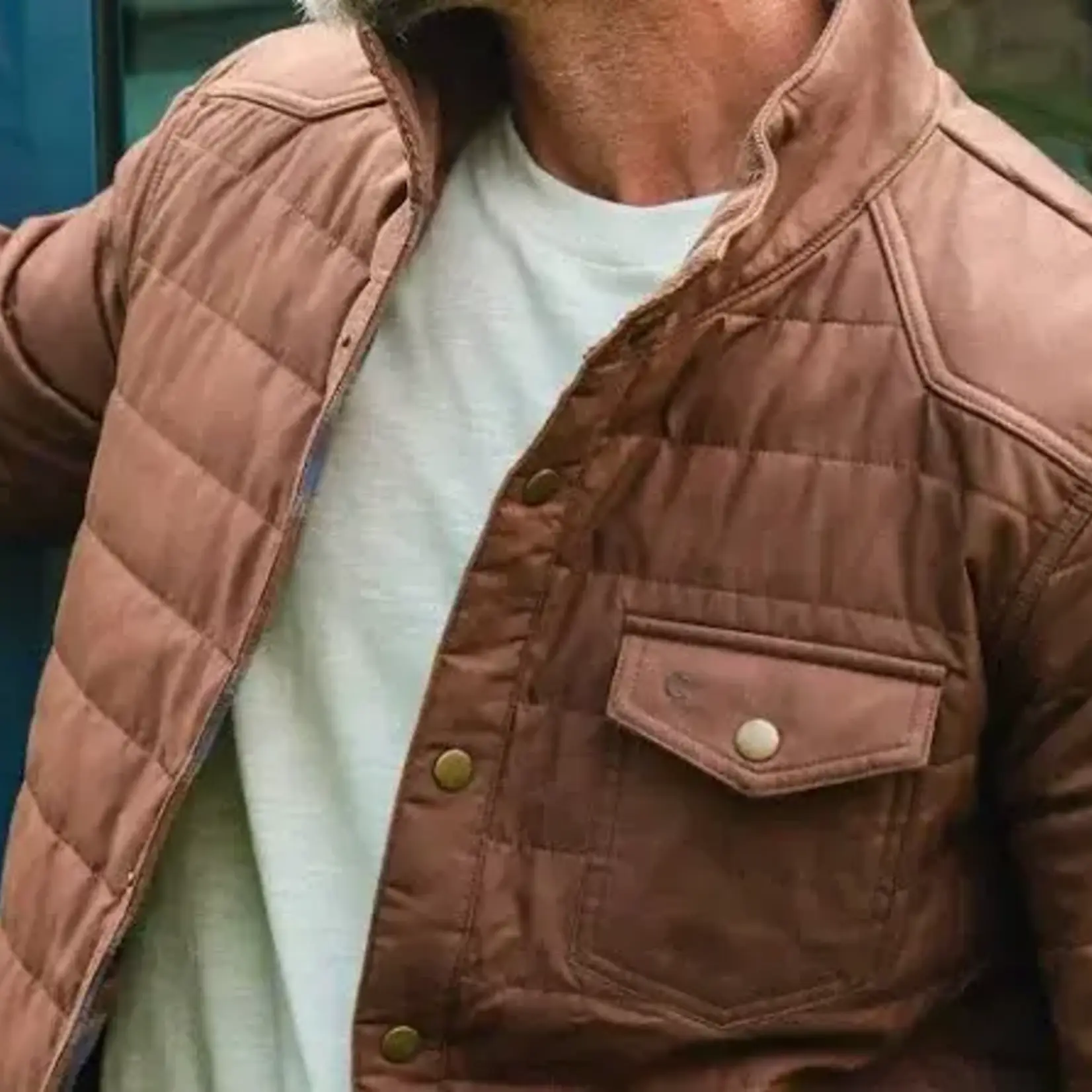 Criquet Quilted Waxed Shacket