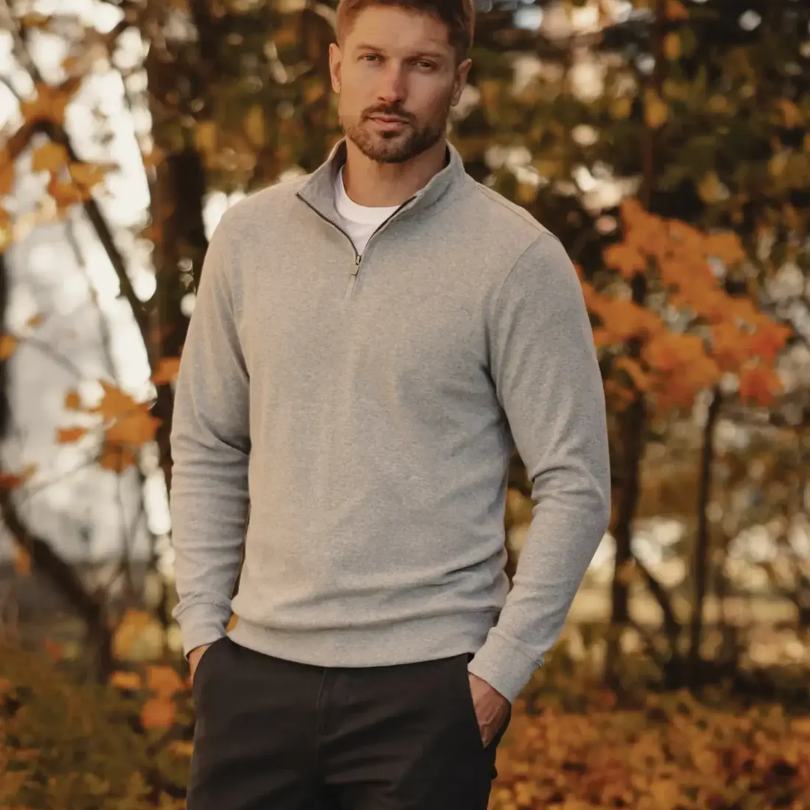 The Normal Brand Puremeso Weekend Quarter Zip