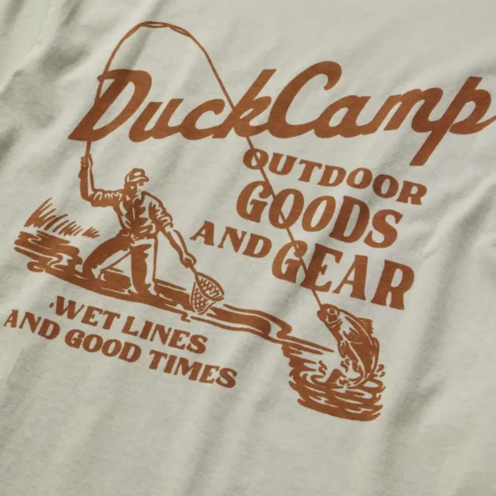 Duck Camp Goods and Gear Tee - Vintage Khaki
