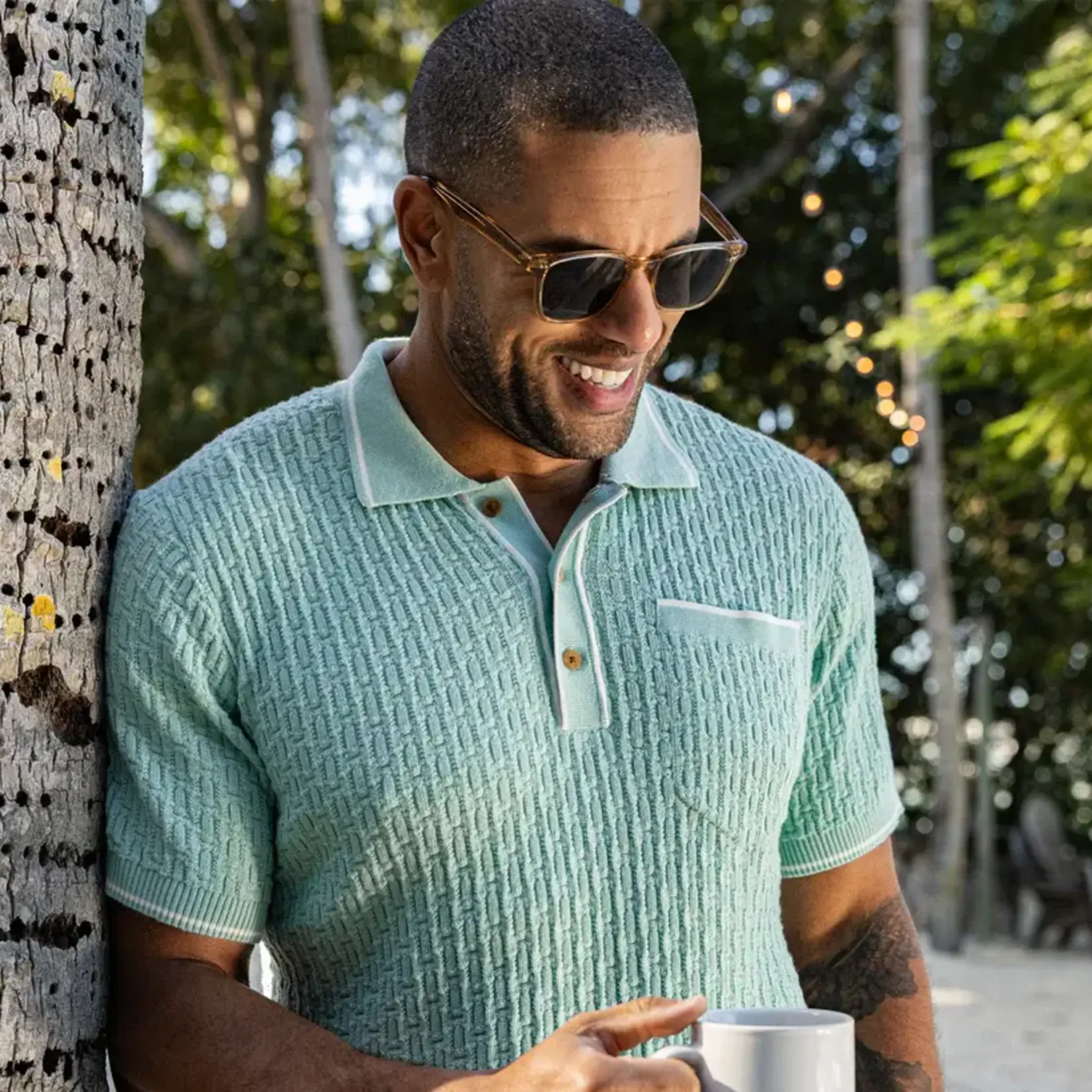 Criquet Bungalow Sweater Polo