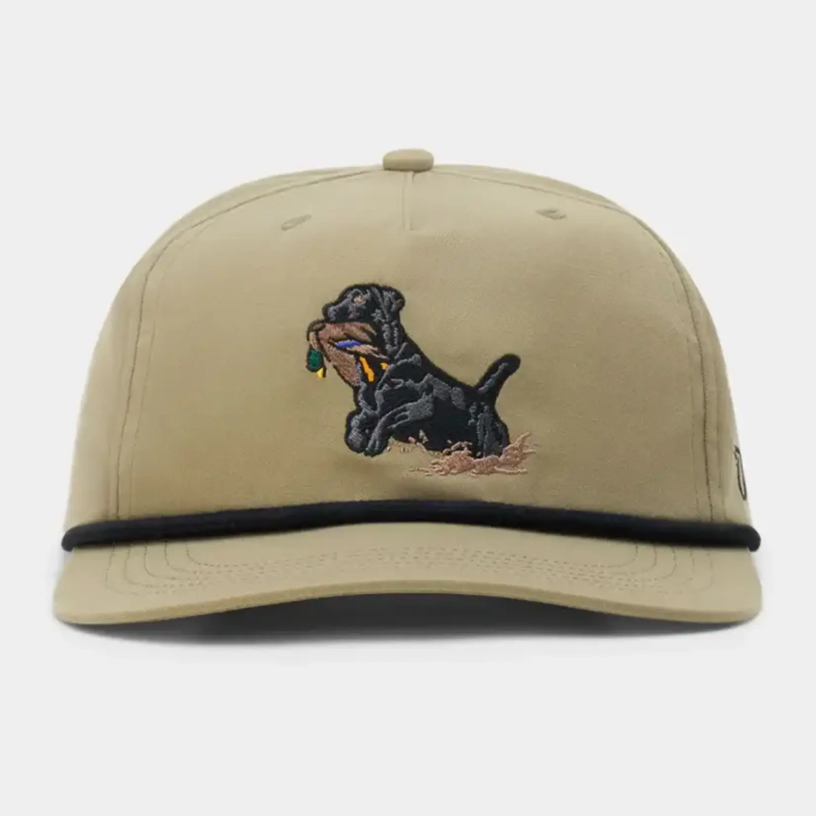 Duck Camp Grandpa Hat Black Lab - Sagebrush