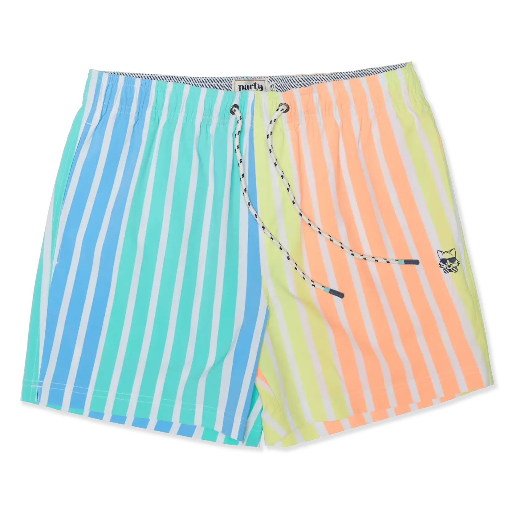 Party Pants 5" Jersey Shore Party Starter Swim Trunks