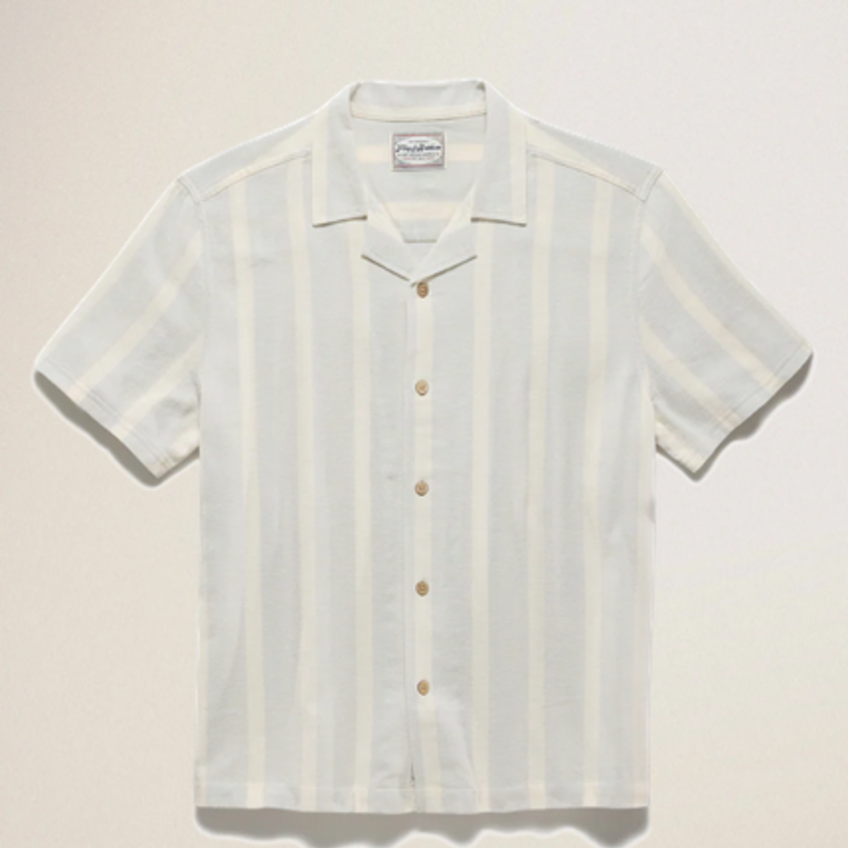 Flag and Anthem Judson SS Stripe Camp Collar Shirt