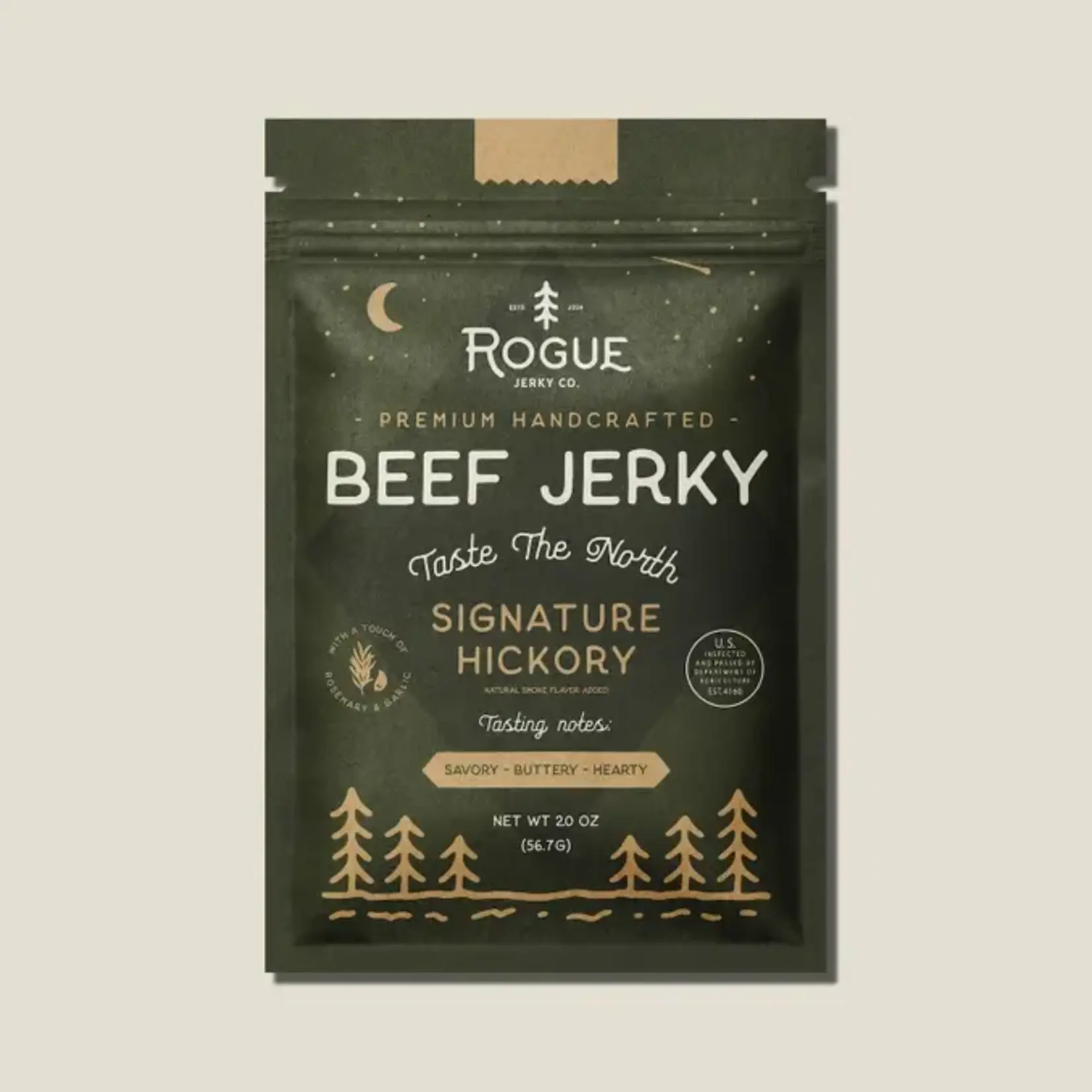 Rogue Jerky Co. Rogue Jerky Co. - Signature Hickory