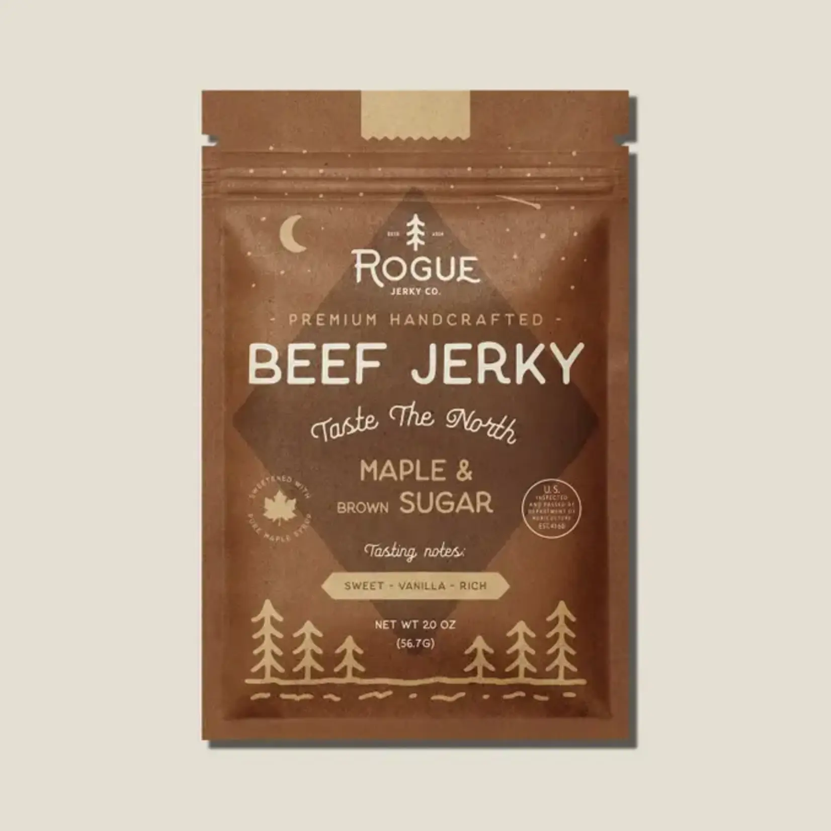 Rogue Jerky Co. Rogue Jerky Co. - Maple & Brown Sugar