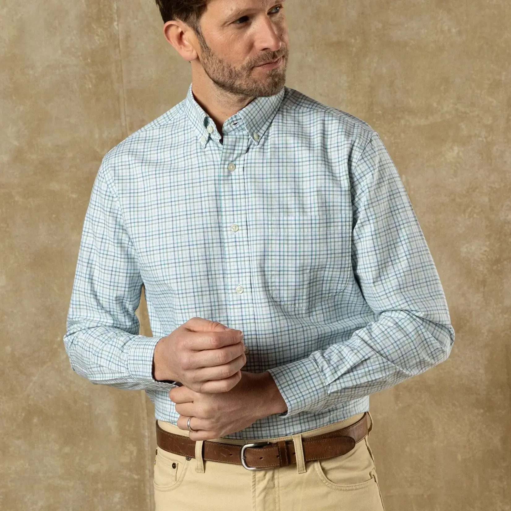 Duck Head LS Cotton Oxford Sport Shirt