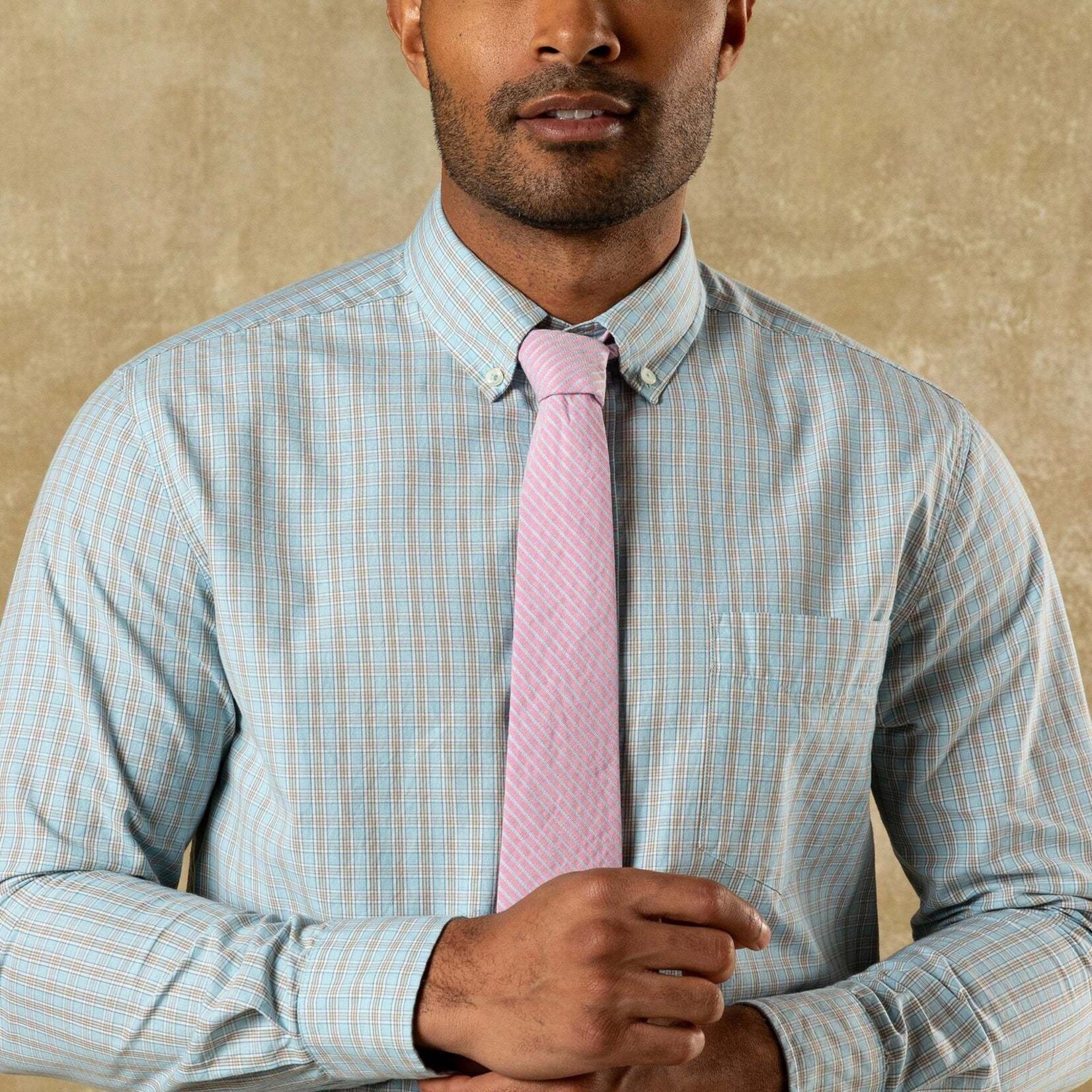 Duck Head LS Cotton Cashmere Poplin Sport Shirt