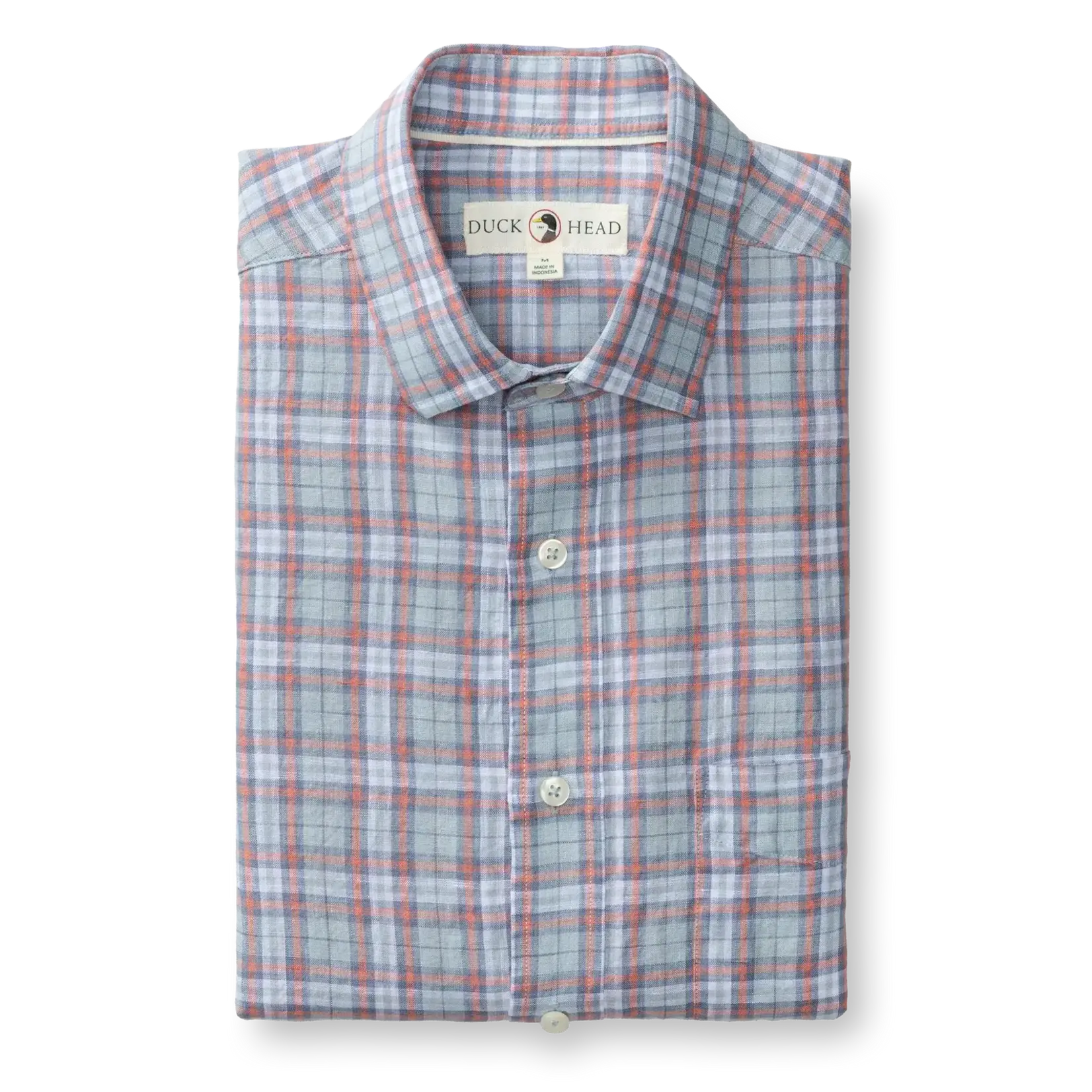 Duck Head LS Linen Poplin Sport Shirt
