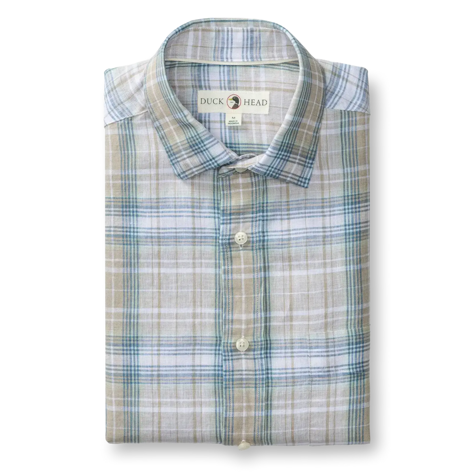 Duck Head LS Linen Poplin Sport Shirt